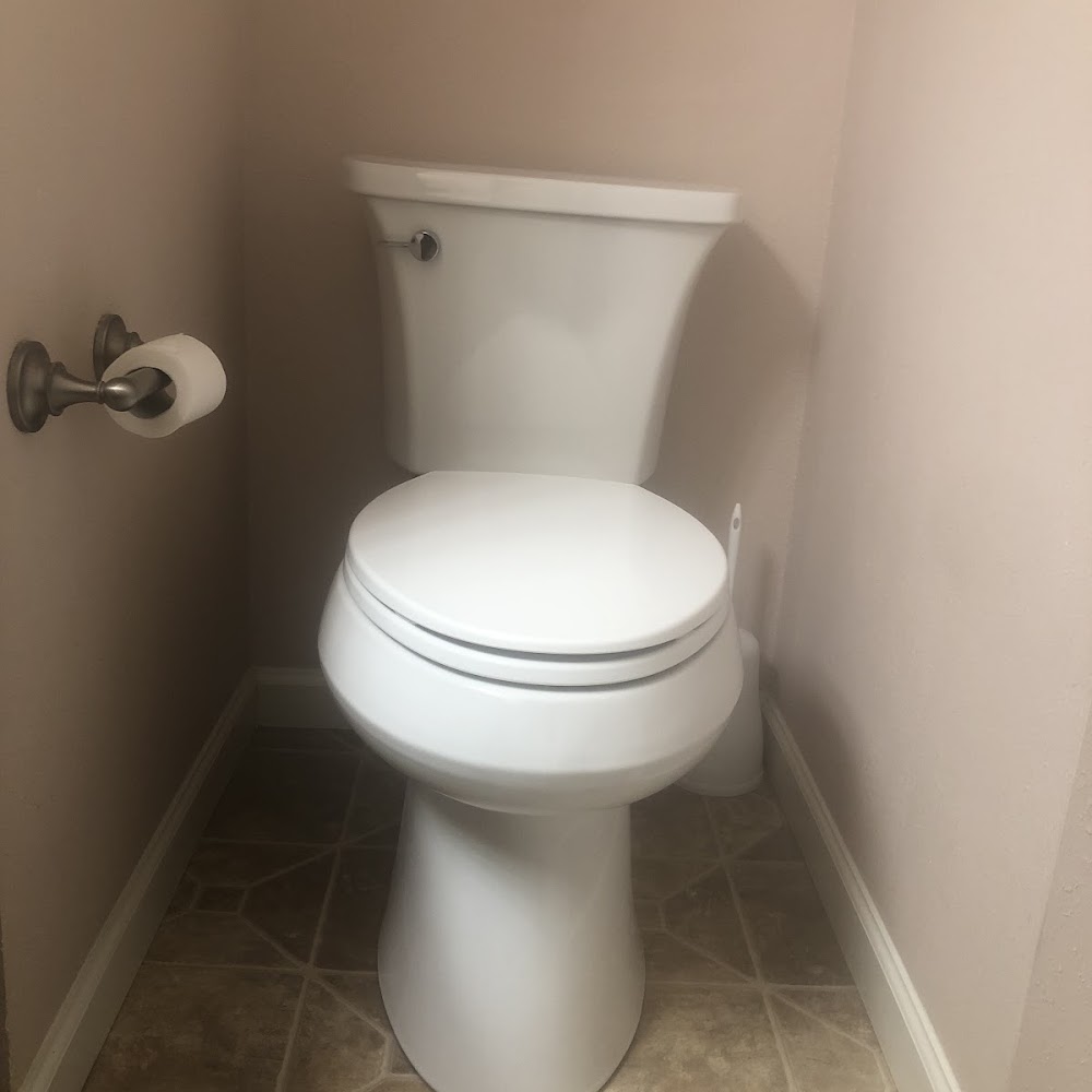 Experience top-notch plumbing services with Tri-State Water, Power, and Air for a perfectly installed bathroom.