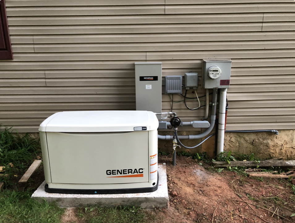 Ensure your home is always powered with Next Level Pros' reliable standby generator installations.