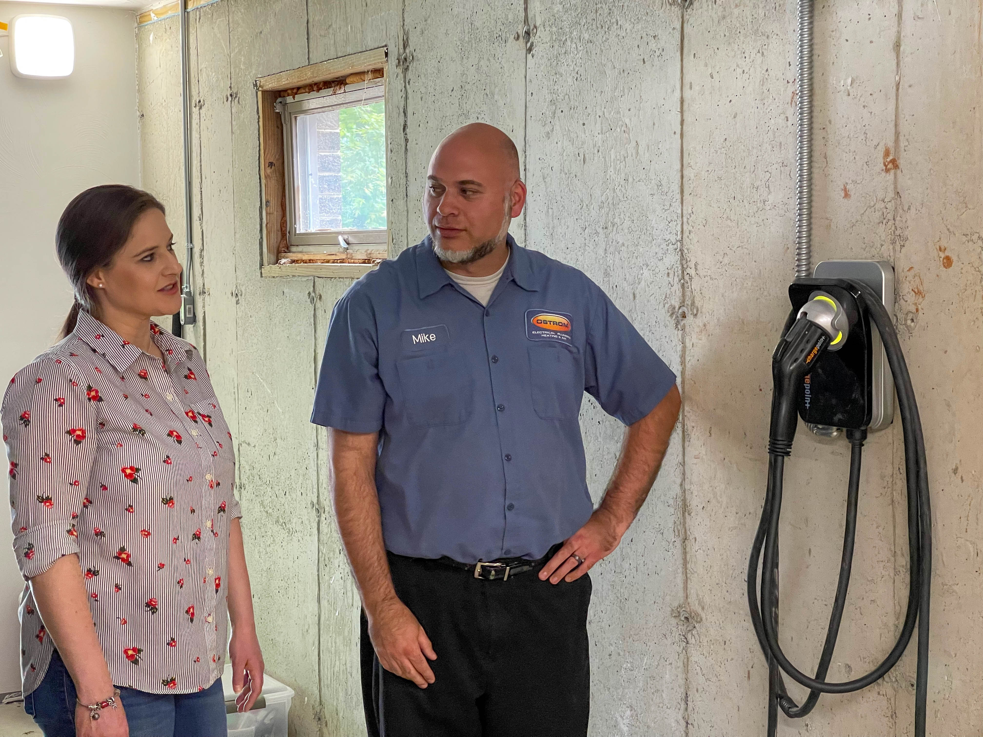 Ostrom Electrical Plumbing Heating & Air Conditioning offers reliable and professional EV charger installations, ensuring top-notch customer satisfaction and modern energy solutions.