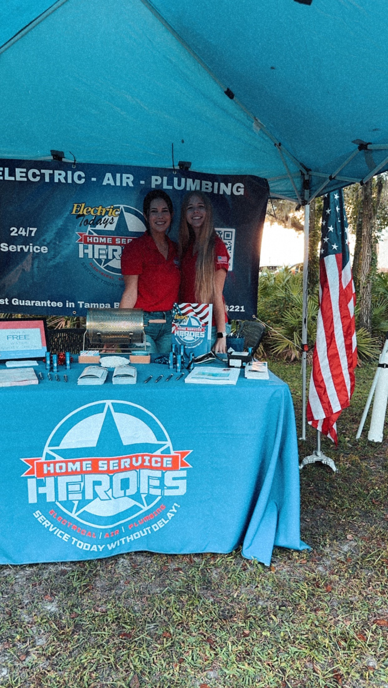 Trust Home Service Heroes for all your electrical, air, and plumbing needs—service today without delay!