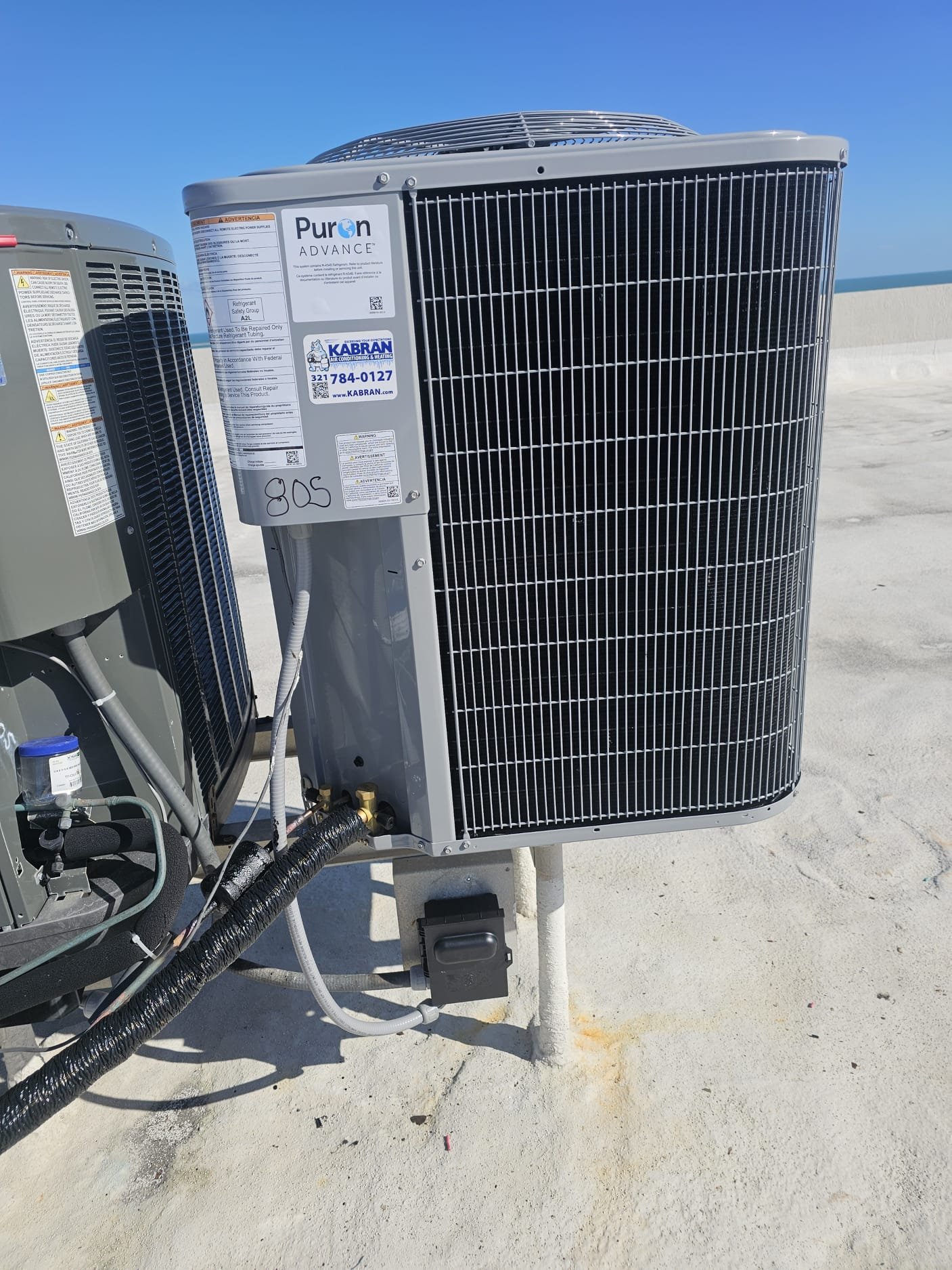 Experience unmatched comfort with Kabran Air Conditioning & Heating, where our top-quality units promise reliable performance even on the hottest days.