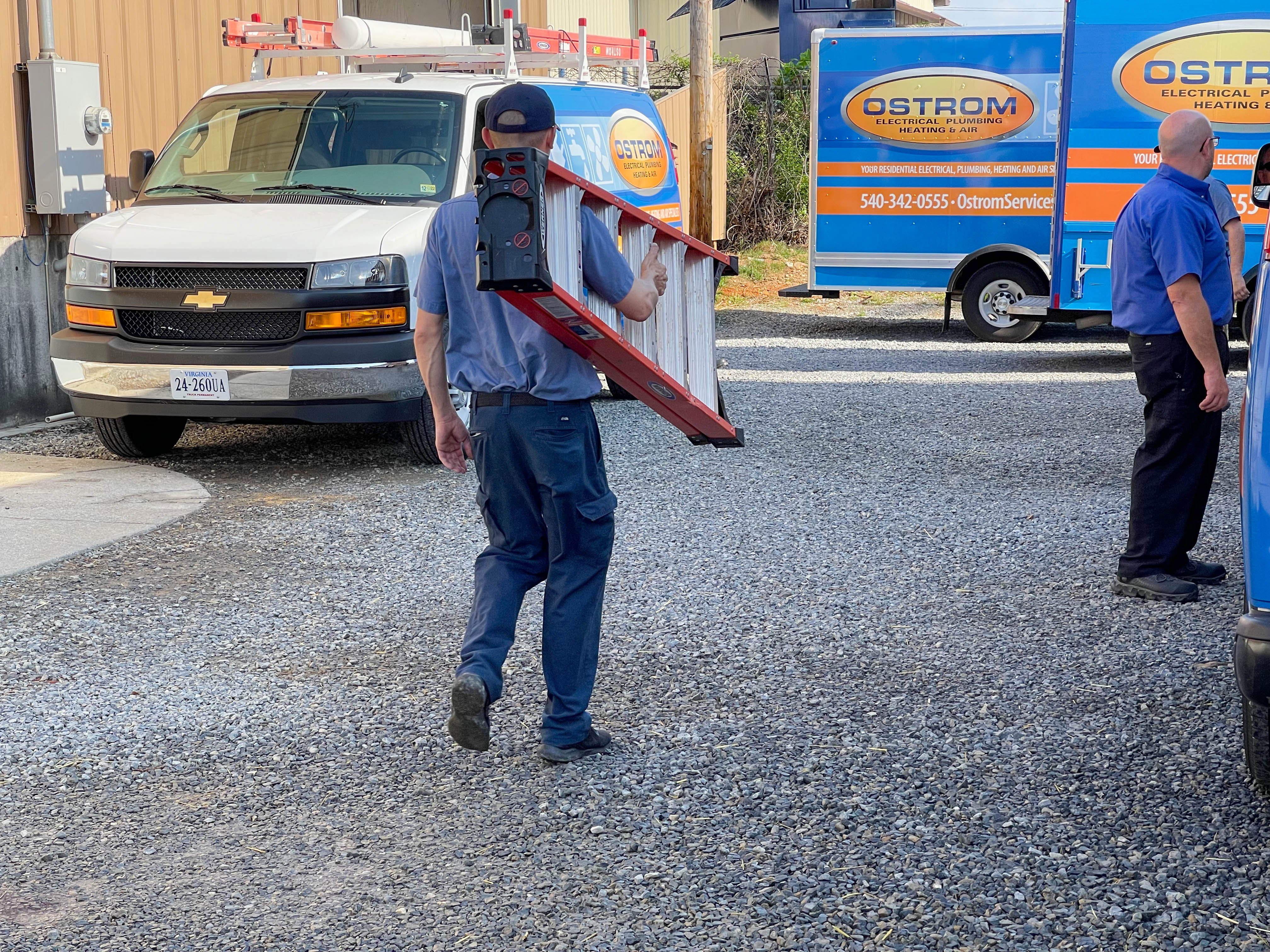 Ostrom Electrical Plumbing Heating & Air: Ready to deliver expert services with professionalism and a smile, wherever you need us!