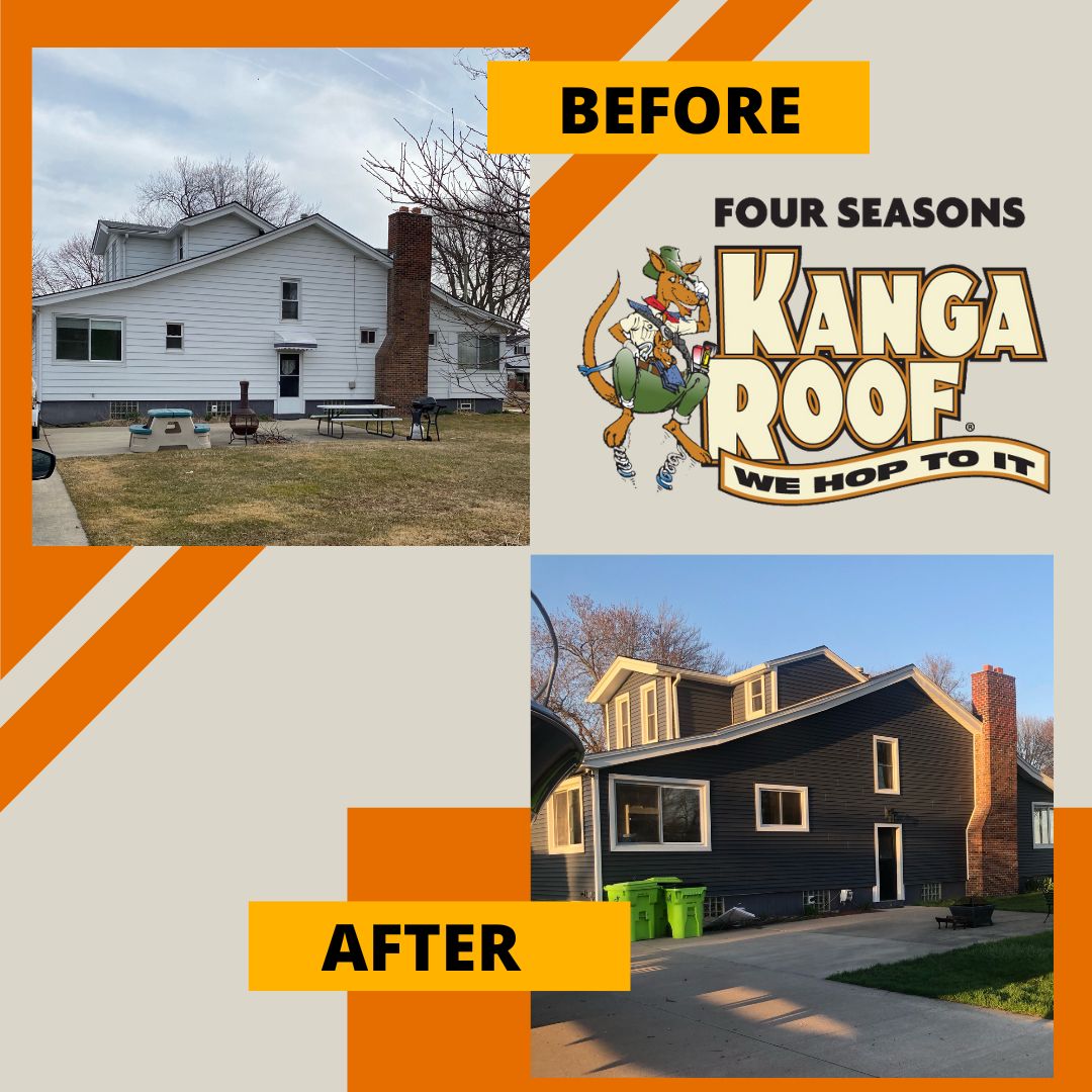 Transform your home with Four Seasons Kanga Roof - Excellence in roofing, we hop to it!