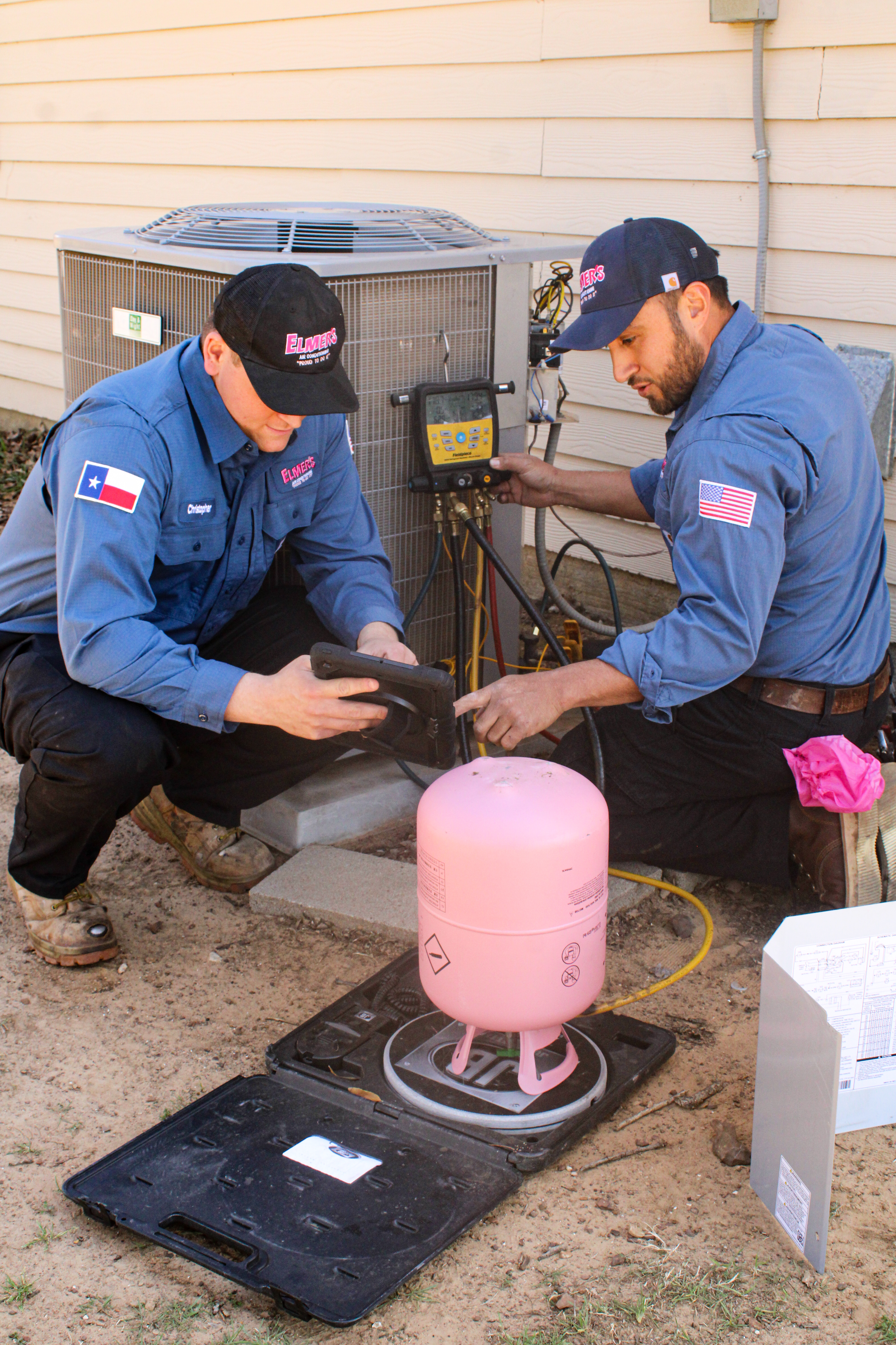 Trust Elmer's Home Services for all your HVAC needs—experience professionalism and quality at its finest!