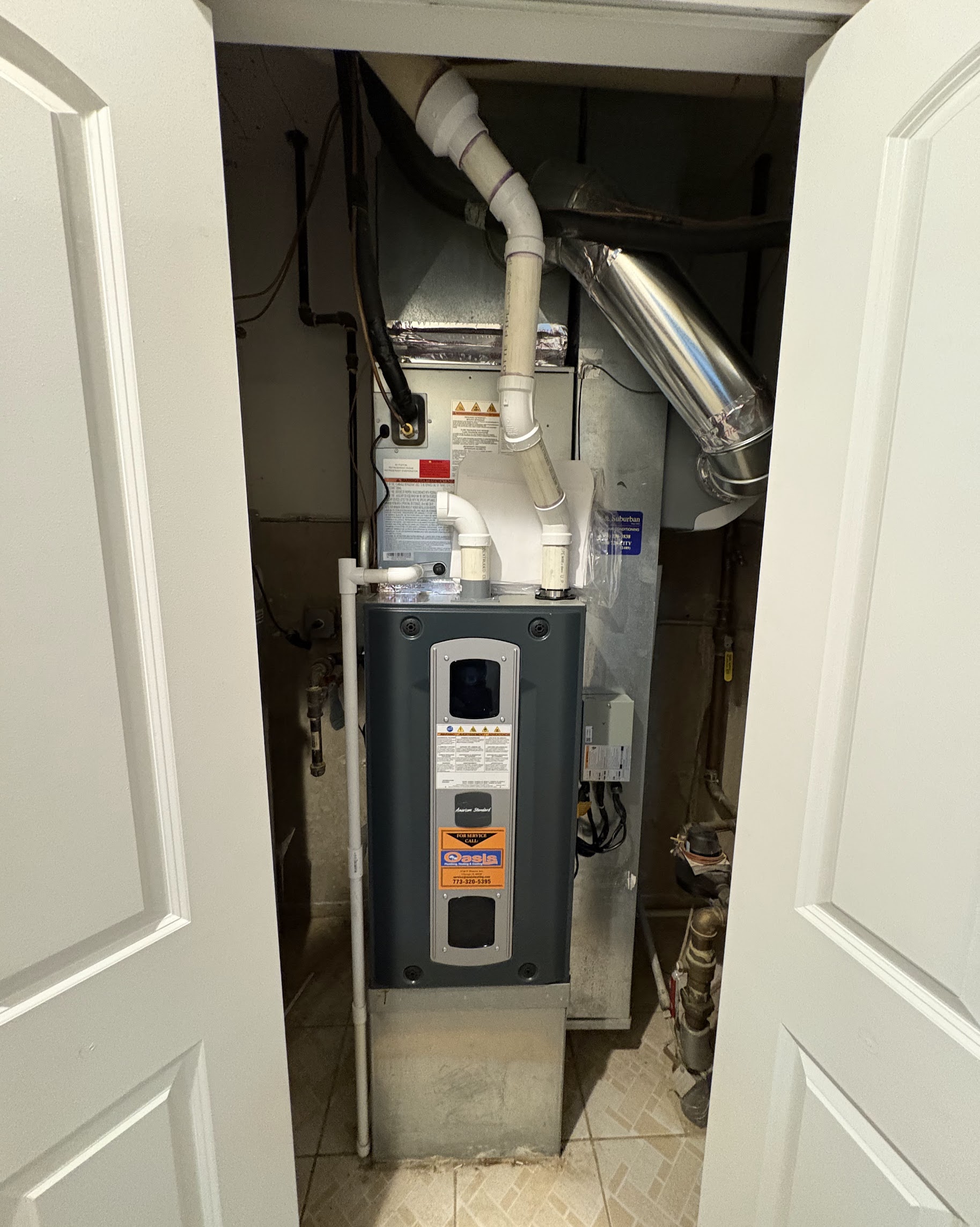 Oasis Heating and Cooling shows dependable, space-conscious furnace installation that keeps systems efficient and homes comfortable.