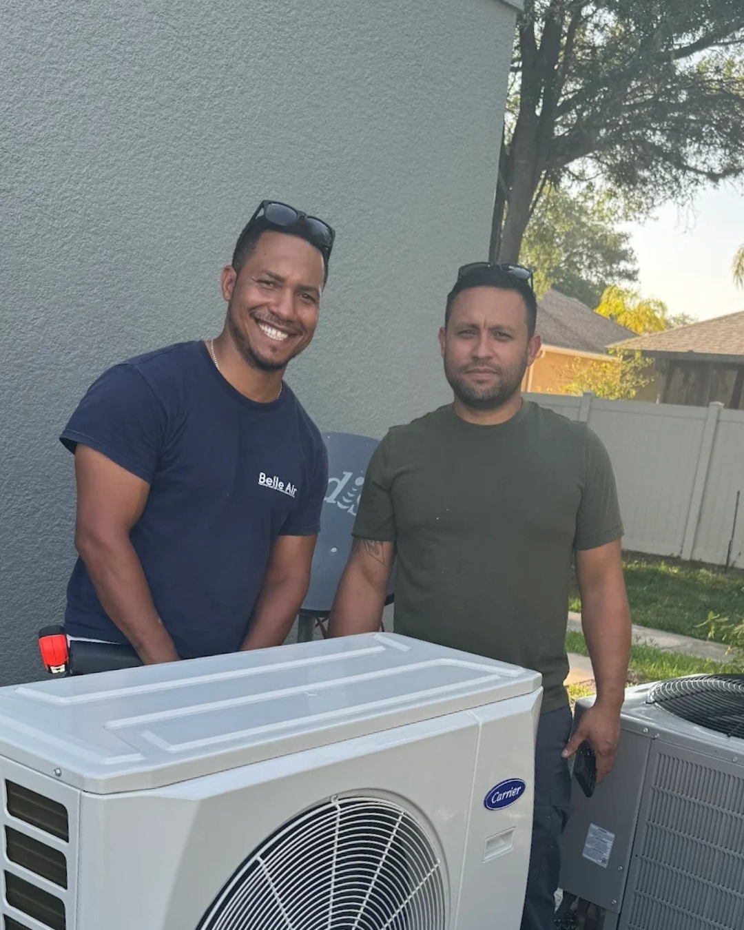 Experience the comfort and expertise of Belle Air's premier HVAC services, delivered with a smile.