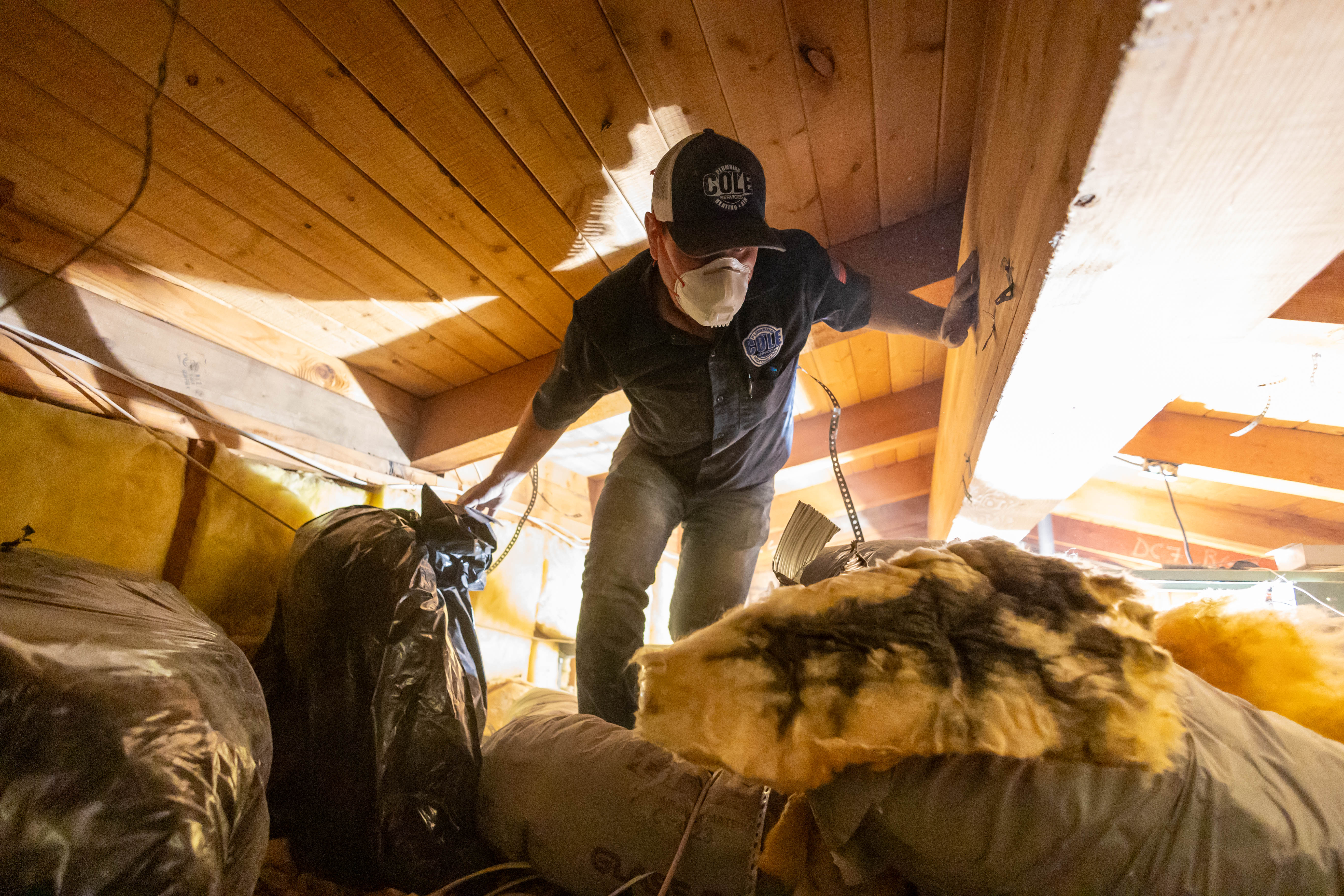 Cole Services ensures top-quality insulation installation for your home, enhancing comfort and energy efficiency.