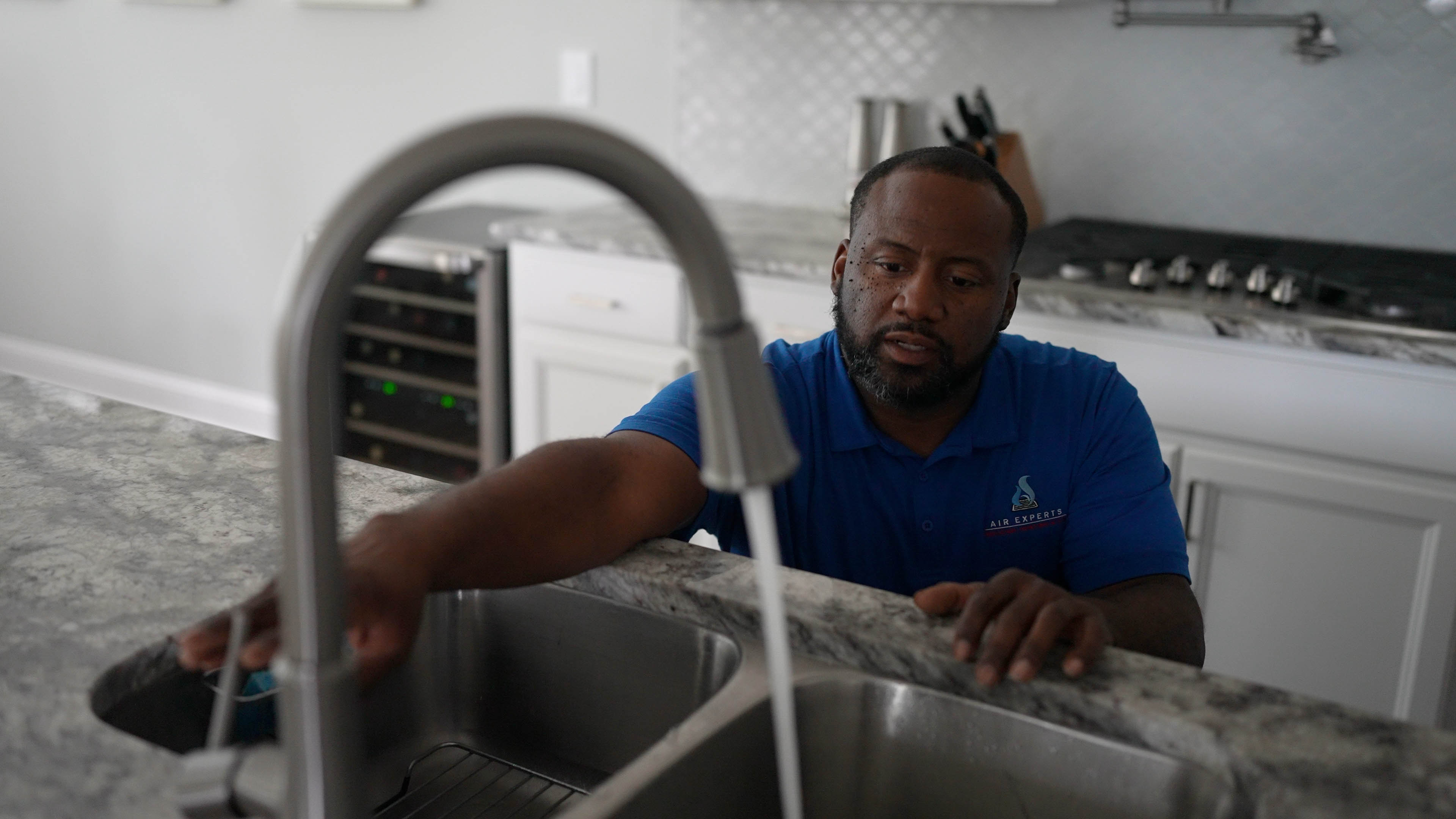 Experience professional and reliable service with Air Experts Heating & Cooling, your trusted partner for all your home comfort needs.