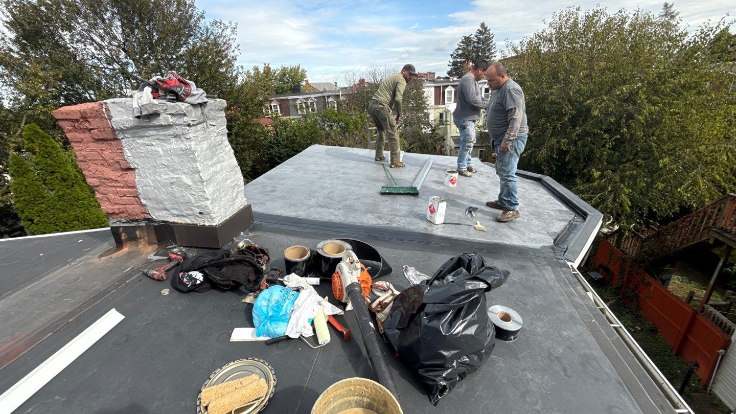 Skilled technicians from Mosaic Roofing & Exteriors deliver durable flat roof repairs with careful attention to detail and lasting protection.