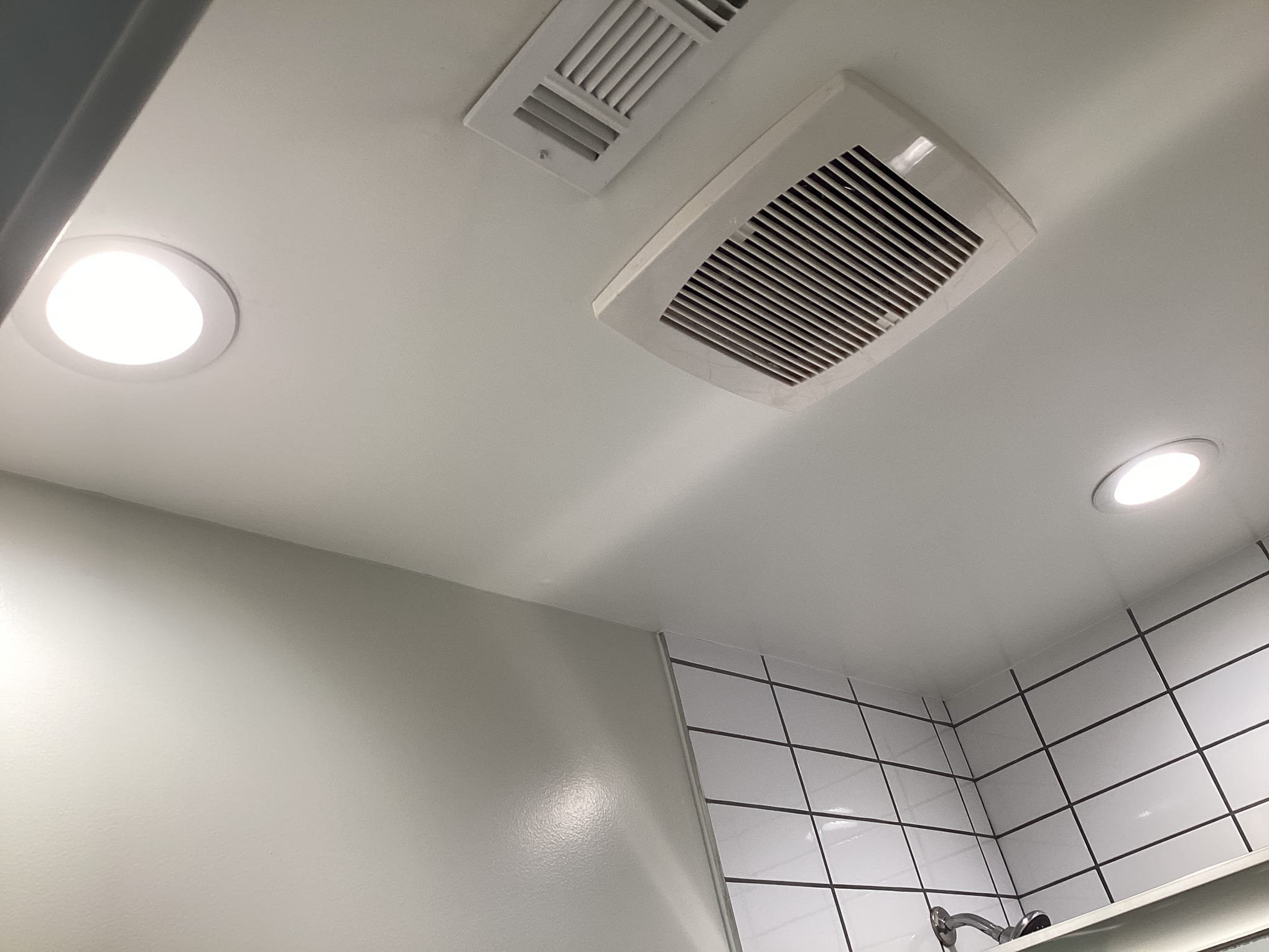 Powell Electric keeps bathroom vents and lighting neat and code-compliant, delivering reliable, professional results customers trust.