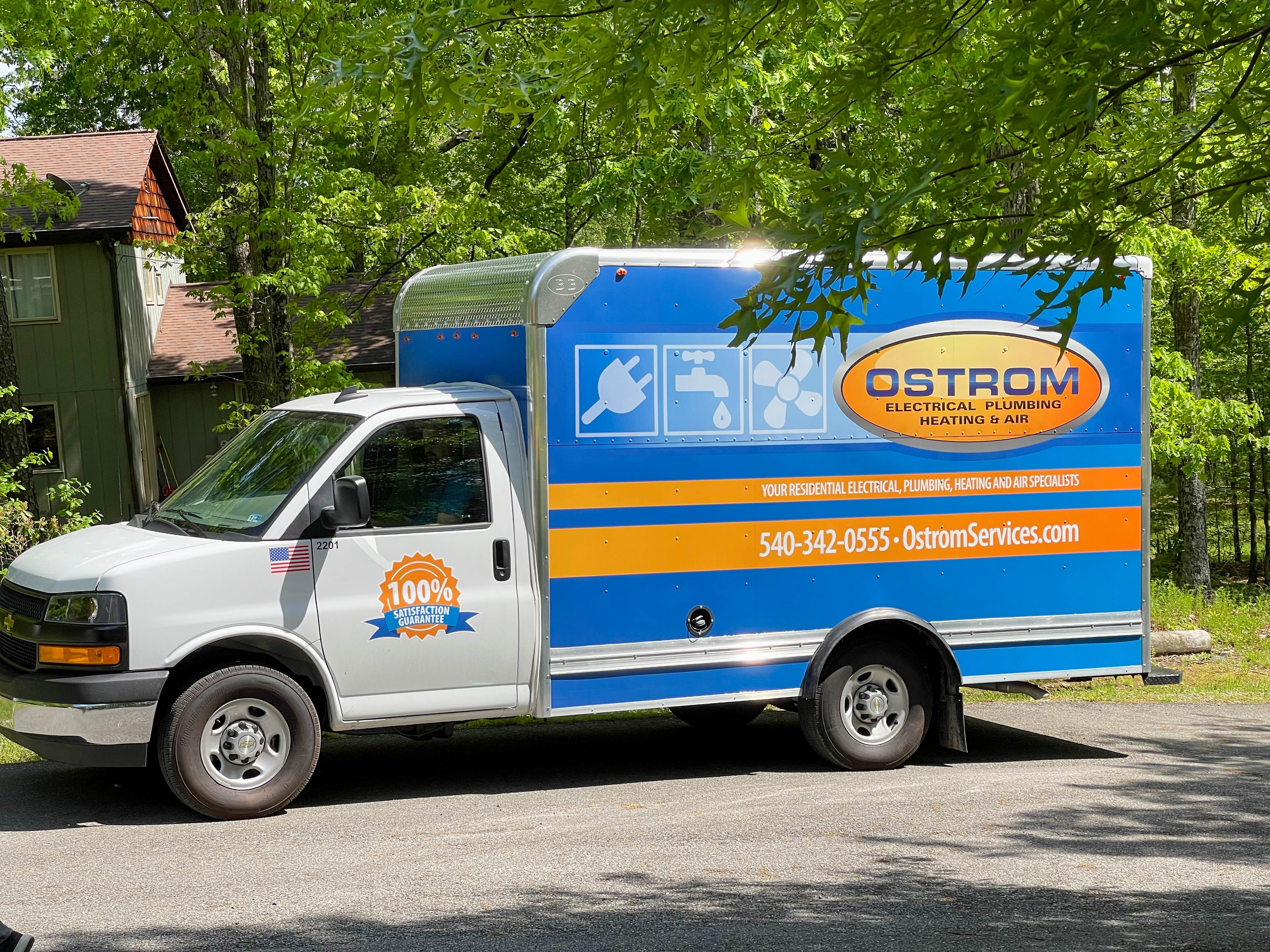Choose Ostrom Electrical Plumbing Heating & Air for guaranteed quality and professionalism – your trusted partner for complete residential services!