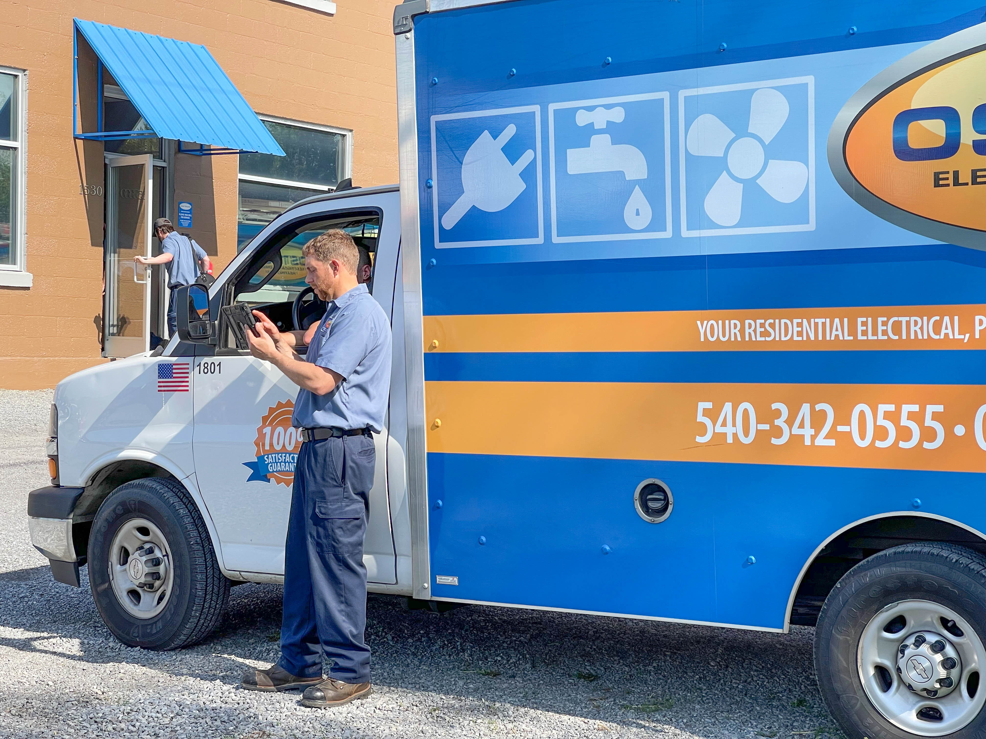 Experience top-notch service with Ostrom Electrical Plumbing Heating & Air Conditioning. Your satisfaction is our priority!