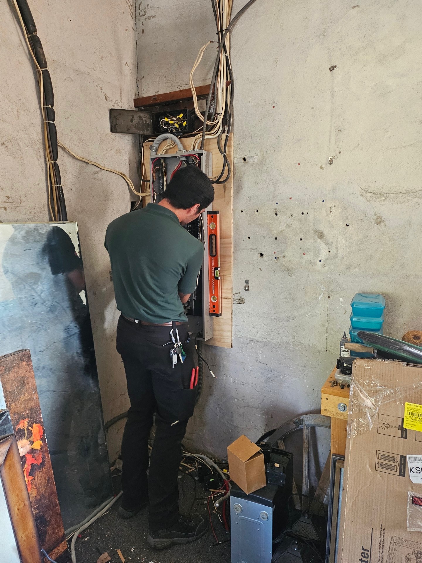 At Dream Team - Plumbing, Heating, Cooling, & Electric, we ensure professional electrical services with meticulous attention to detail.