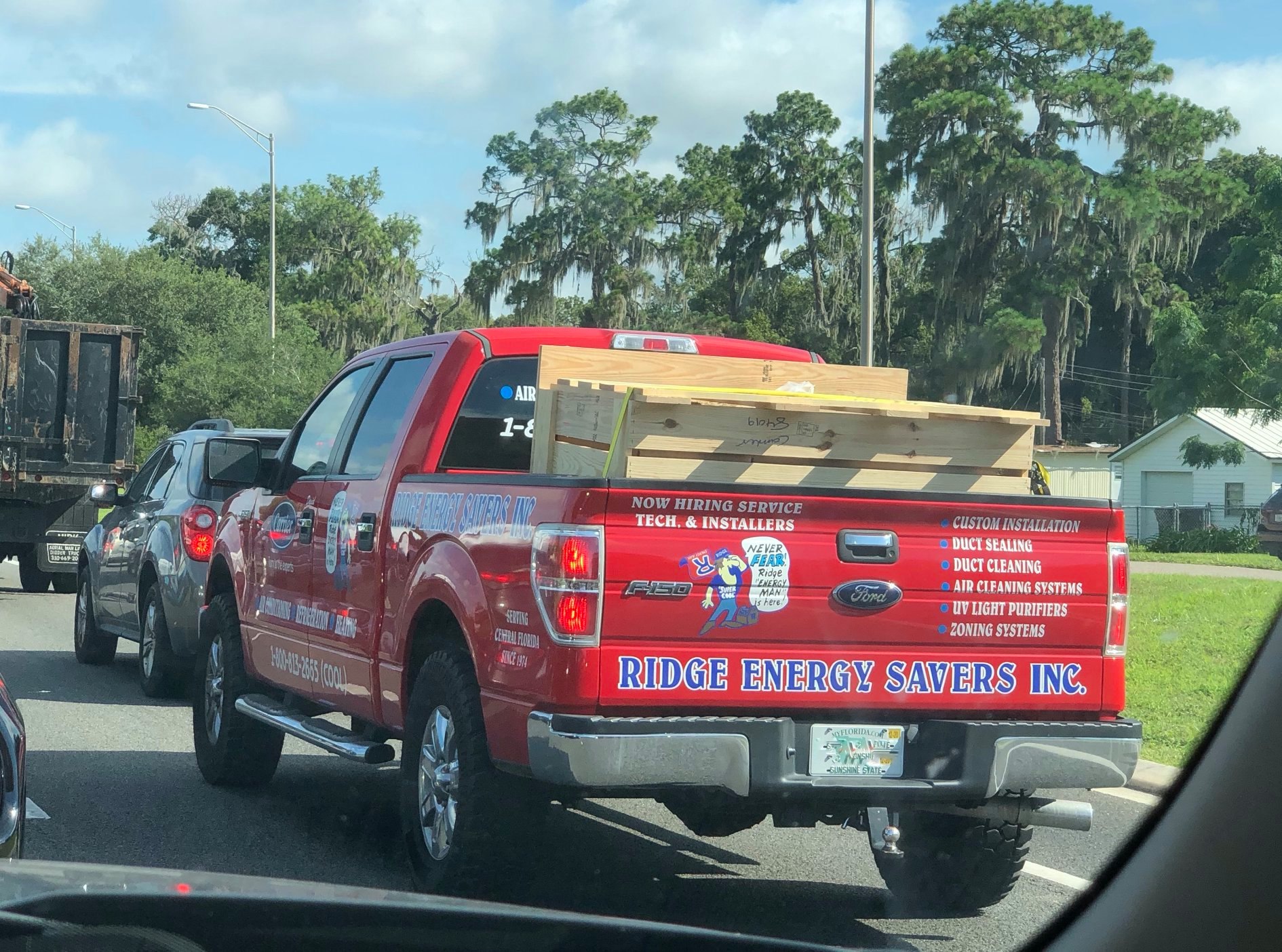 Ridge Energy Savers Inc. Heating & Air Conditioning hits the road, showcasing our commitment to delivering top-quality HVAC solutions wherever you are.