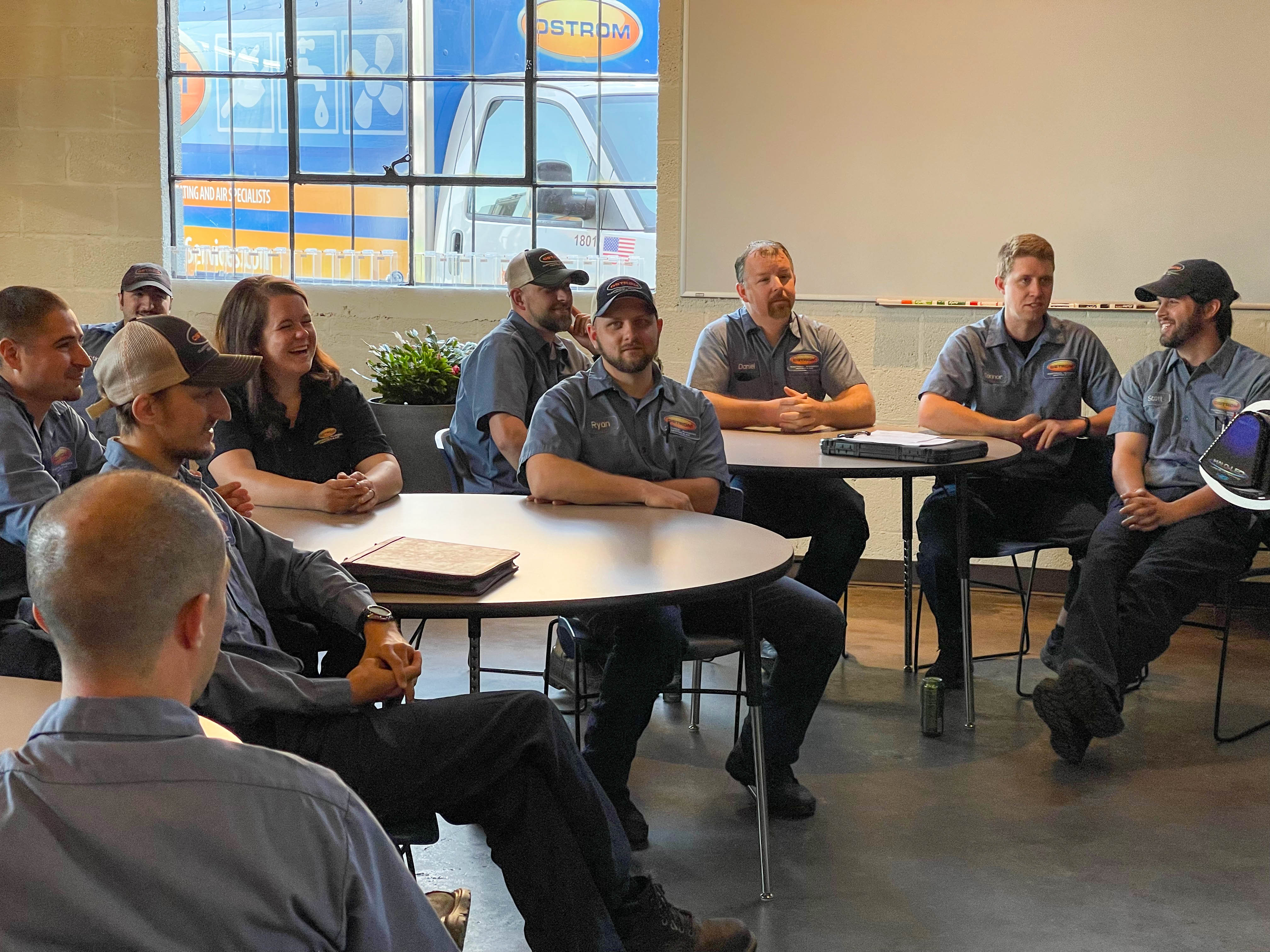 Experience professionalism and quality service with Ostrom Electrical Plumbing Heating & Air Conditioning.