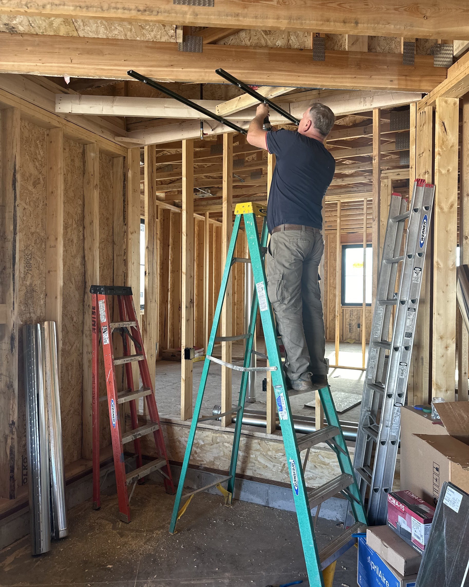 Skilled installation and attention to detail make your home comfortable and reliable with Oasis Heating and Cooling on-site.