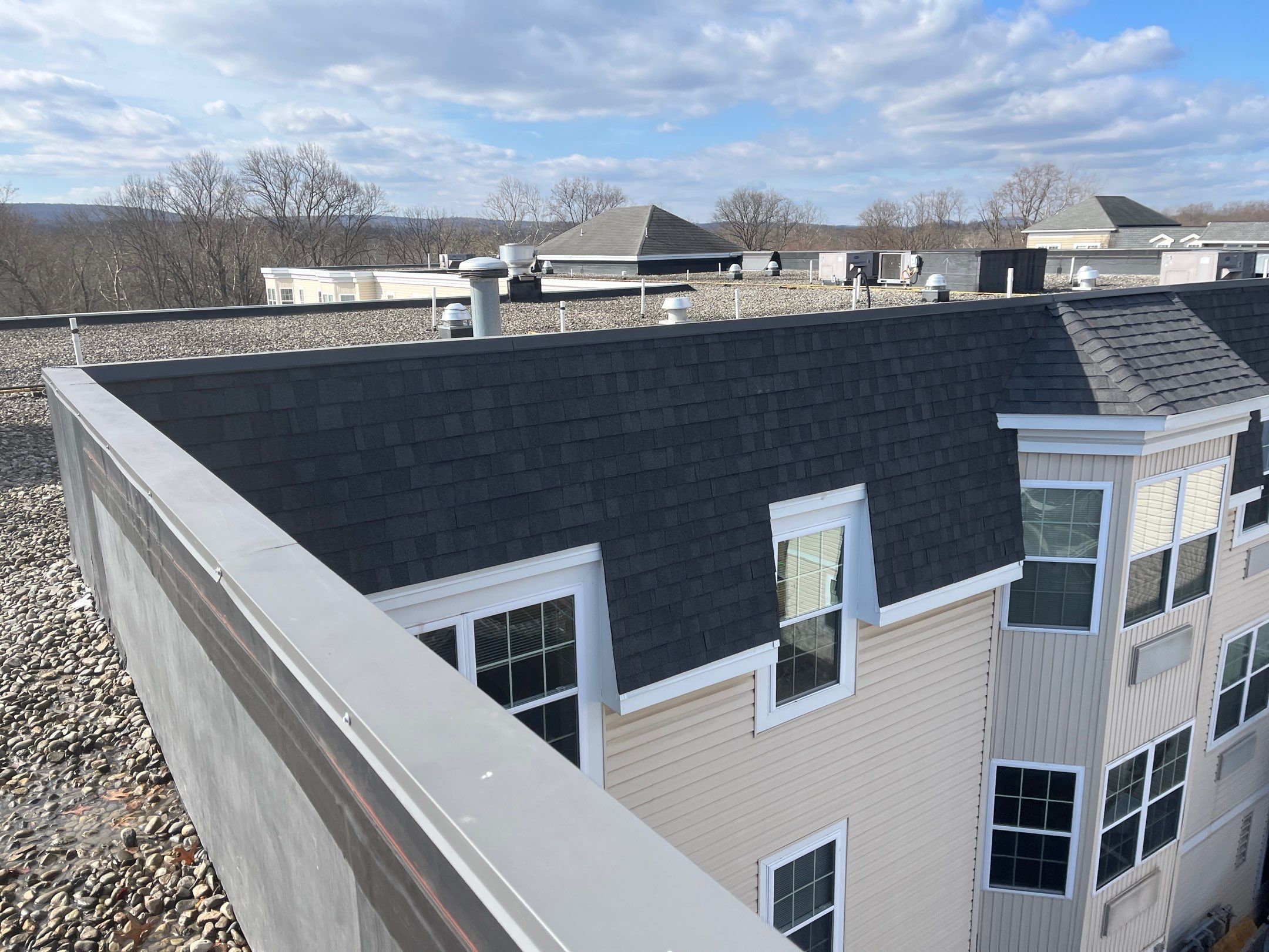 Experience the excellence of Mast Roofing & Construction with our top-notch roof installation services, ensuring durability and style for your home.