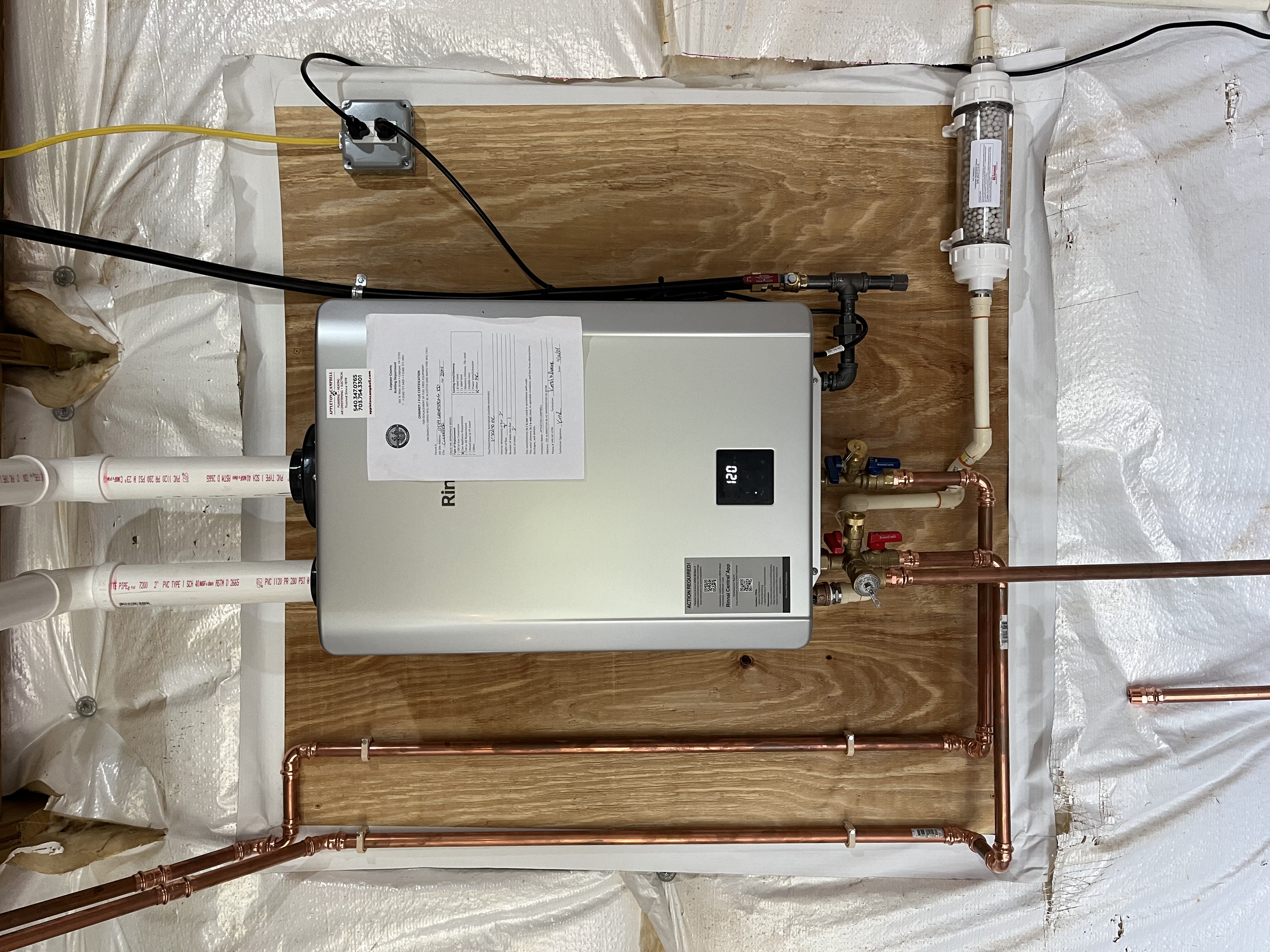 Trust Appleton Campbell for professional and efficient plumbing services, ensuring high-quality installations every time.