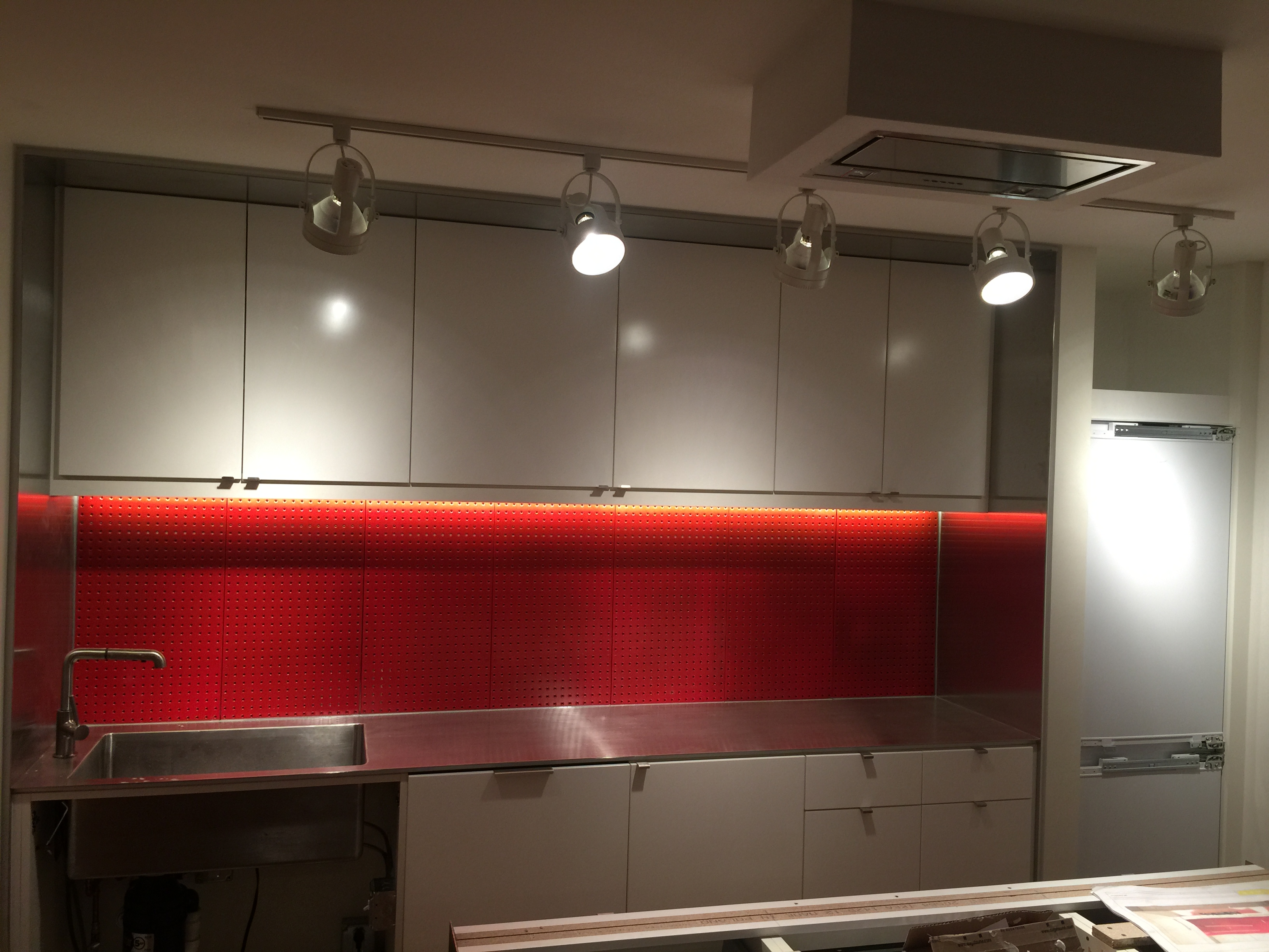 Illuminate your culinary space with precision and style with Castle Electric Inc. lighting solutions.