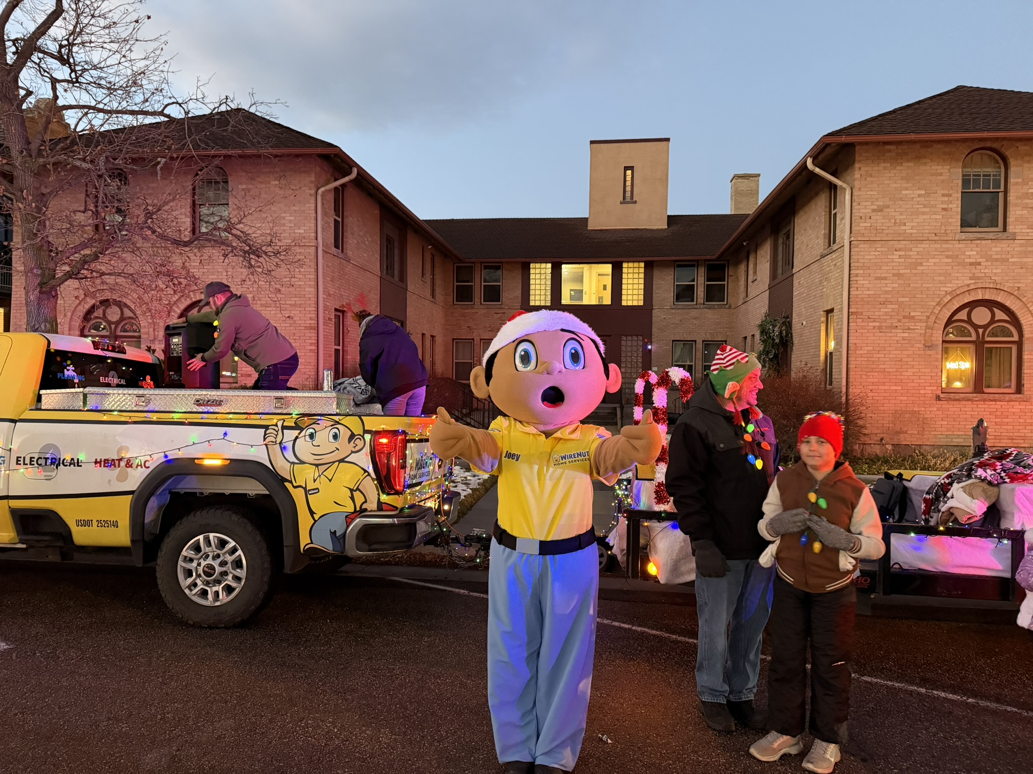 Experience reliable services with a festive spirit at WireNut Home Services.