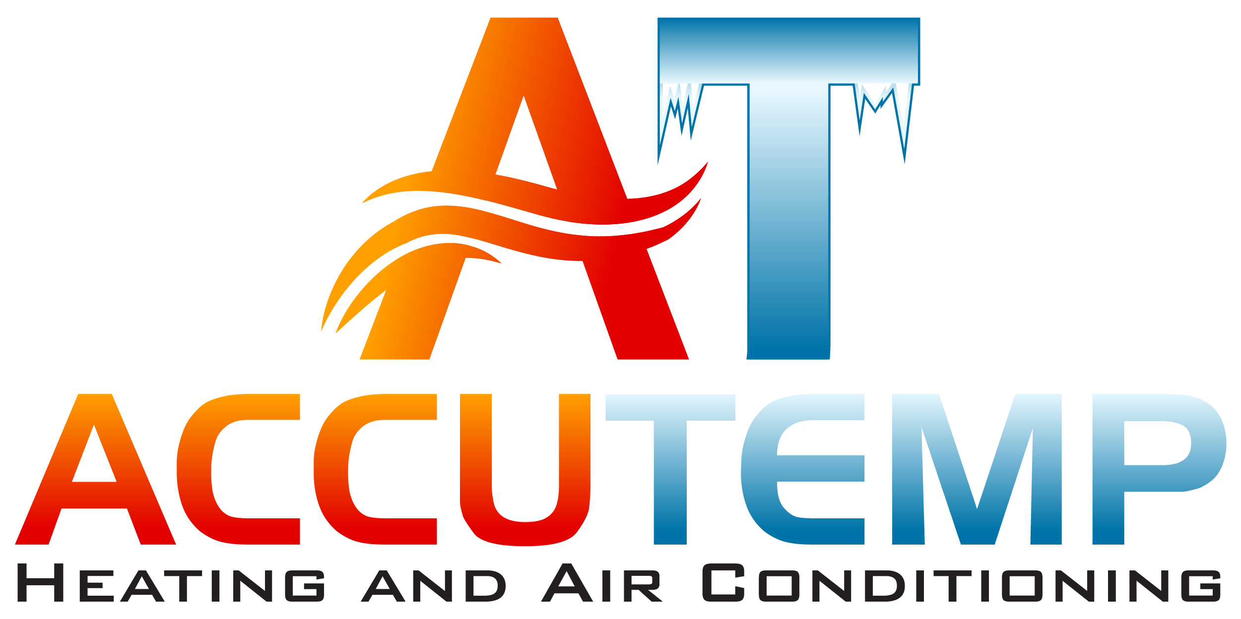 AccuTemp Heating & Air Conditioning Logo