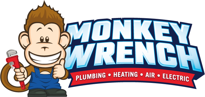 Monkey Wrench Plumbing, Heating, Air & Electric Logo