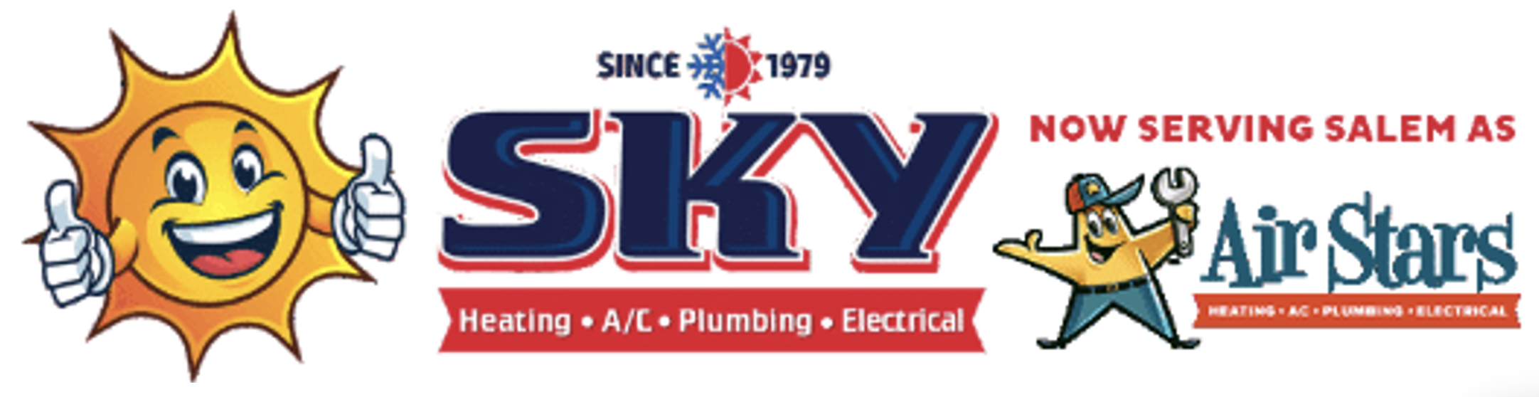 Sky Heating, AC, Plumbing & Electrical Logo