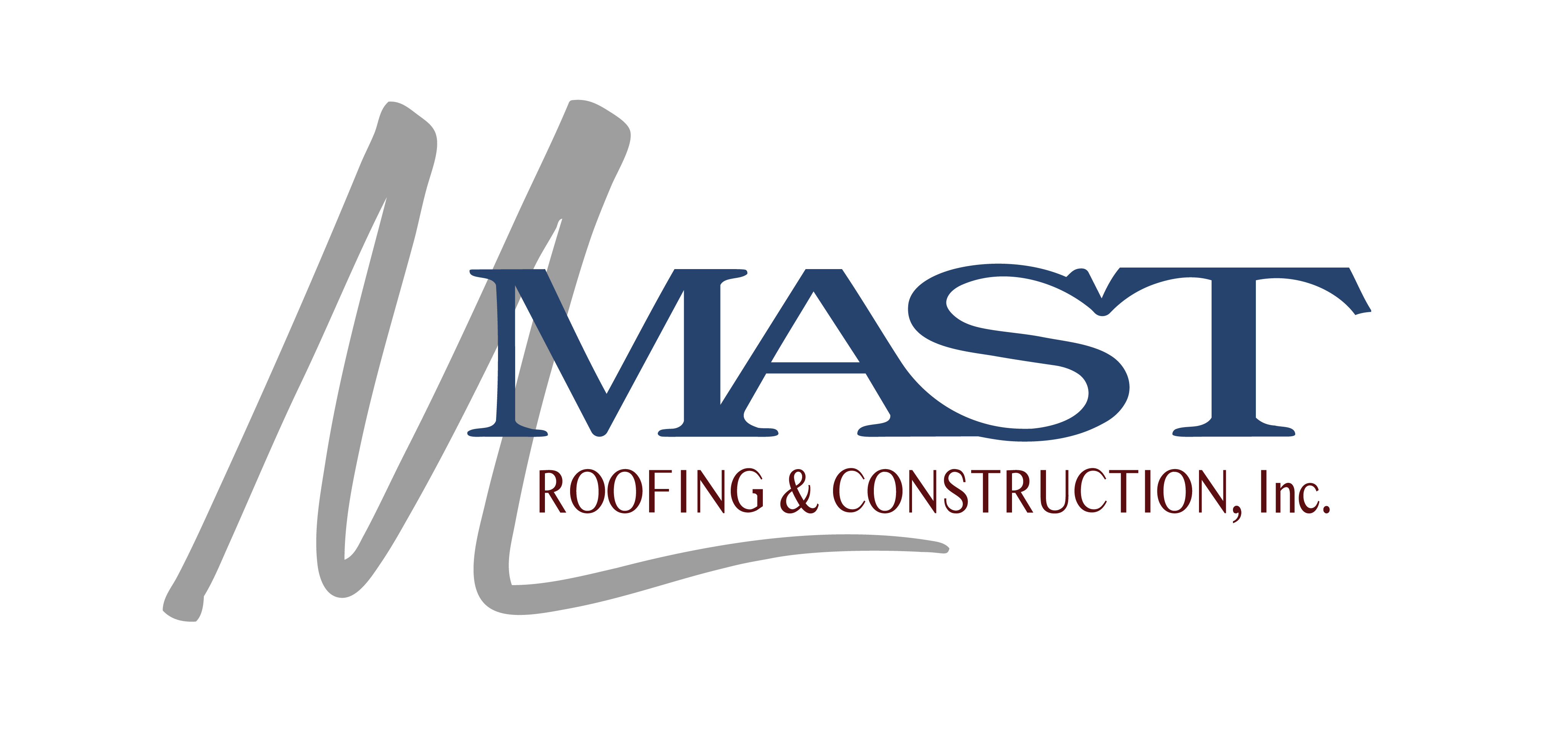 Mast Roofing & Construction Logo