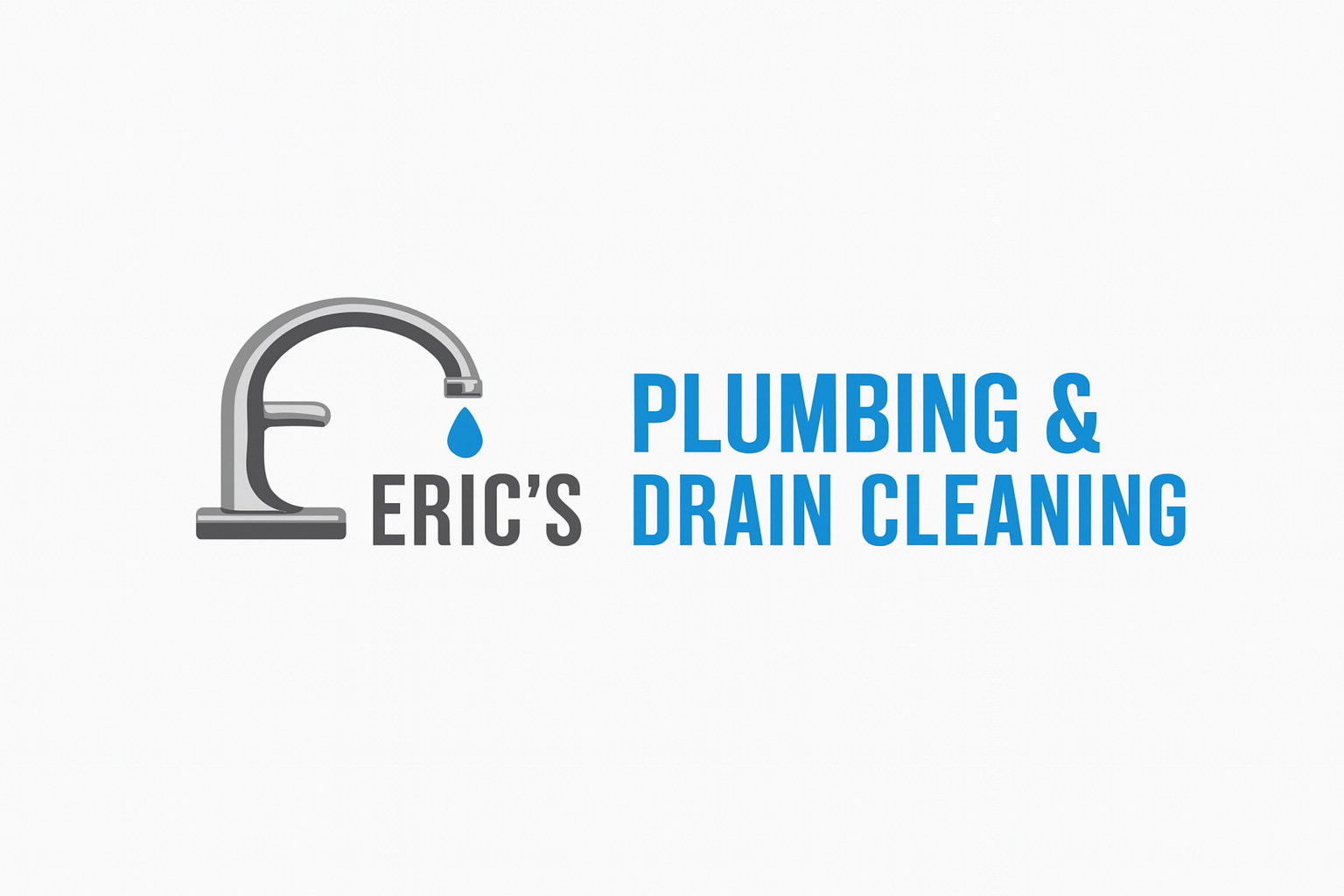 Eric's Plumbing & Drain Cleaning Logo