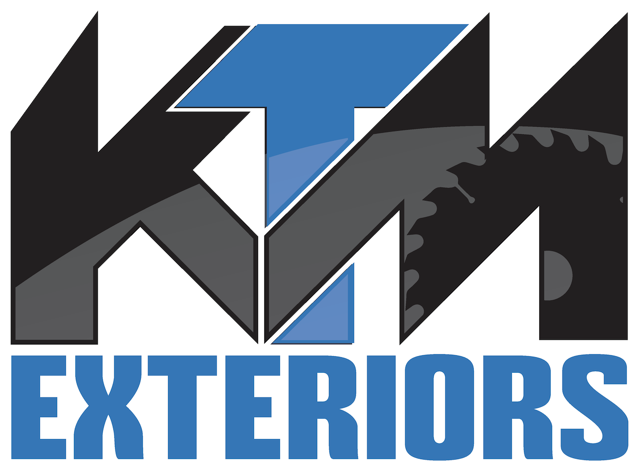 KTM Exteriors & Roofing Logo