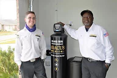 Friendly, professional service from Abacus Plumbing, Air Conditioning & Electrical ensures reliable home water treatment and clear communication.