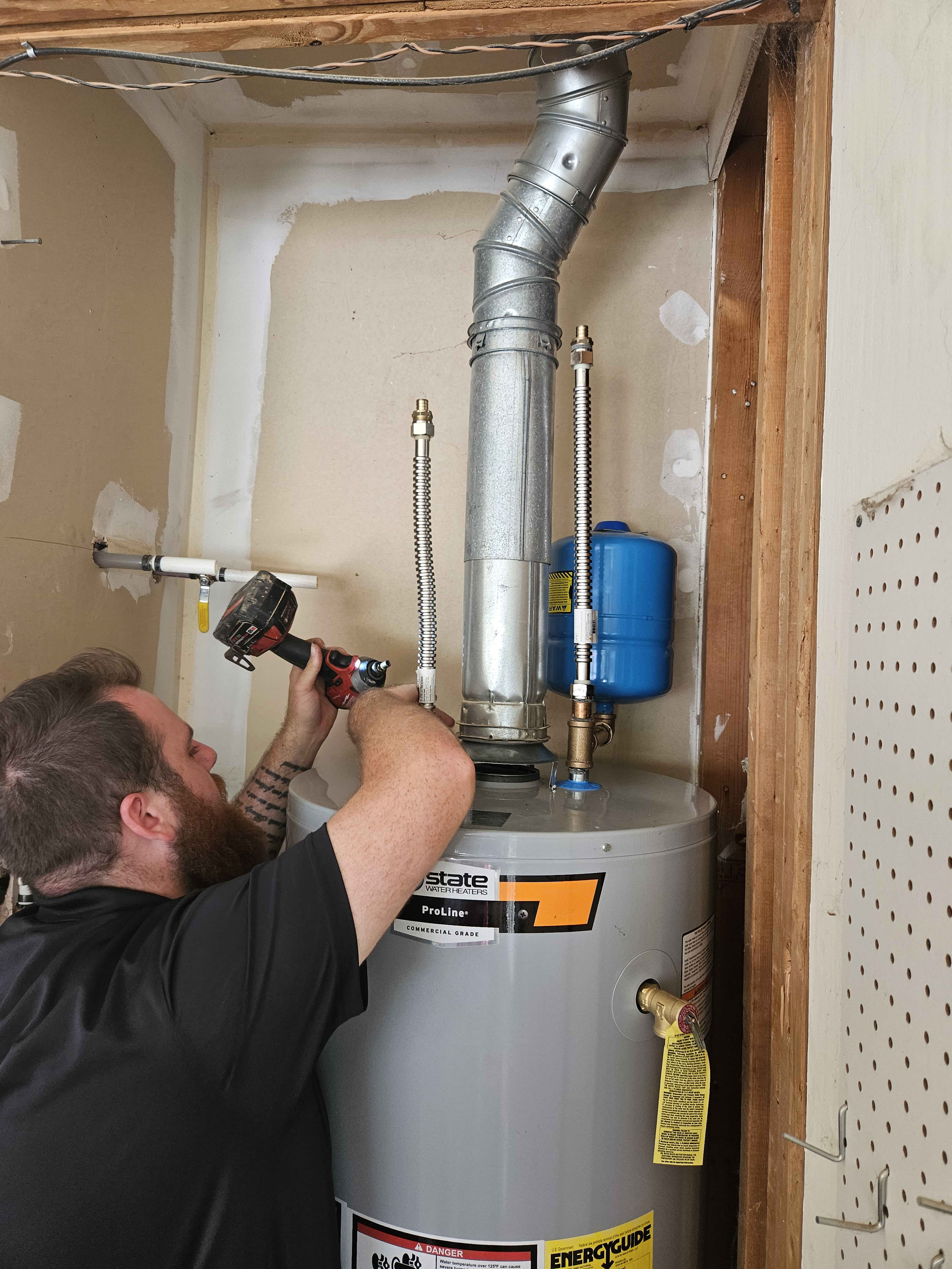 Streamline Services Plumbing, HVAC & Electrical ensures top-notch quality by providing expert water heater maintenance, keeping your home running smoothly.