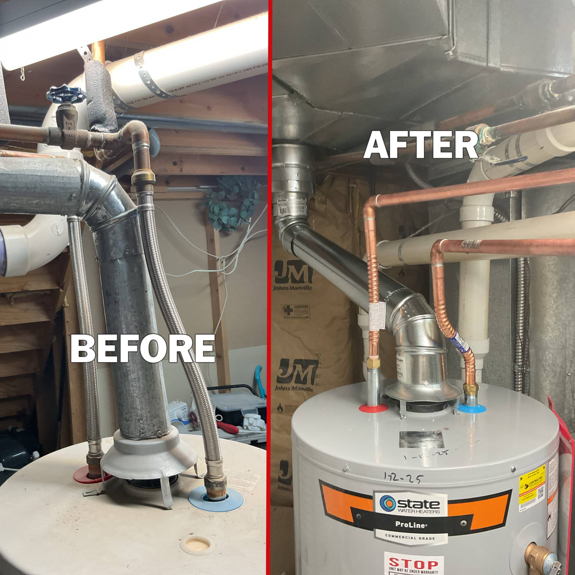 Transform your plumbing with Brothers Plumbing, Heating, and Electric - Denver and see the difference quality service can make!