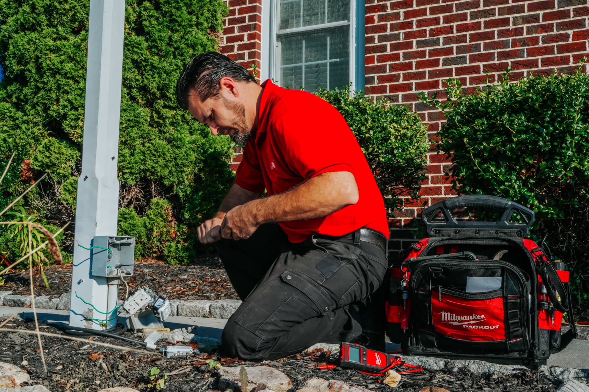Parrish Services delivers reliable residential electrical repairs with experienced technicians and careful use of professional testing equipment.