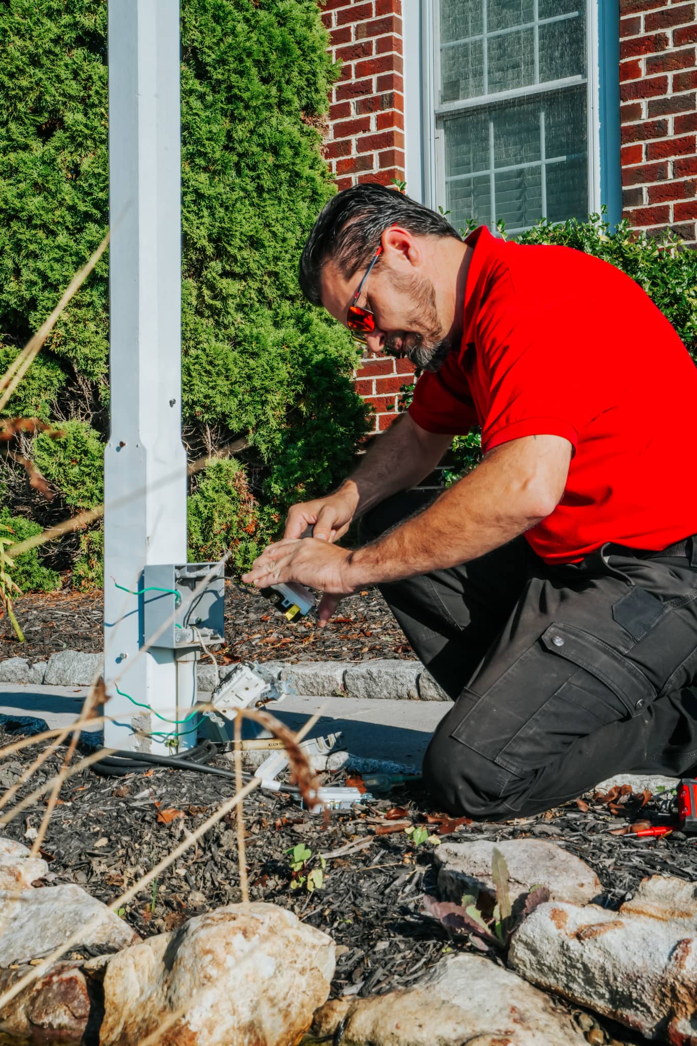 Parrish Services delivers skilled outdoor electrical repairs with attention to detail and respectful care for your property.