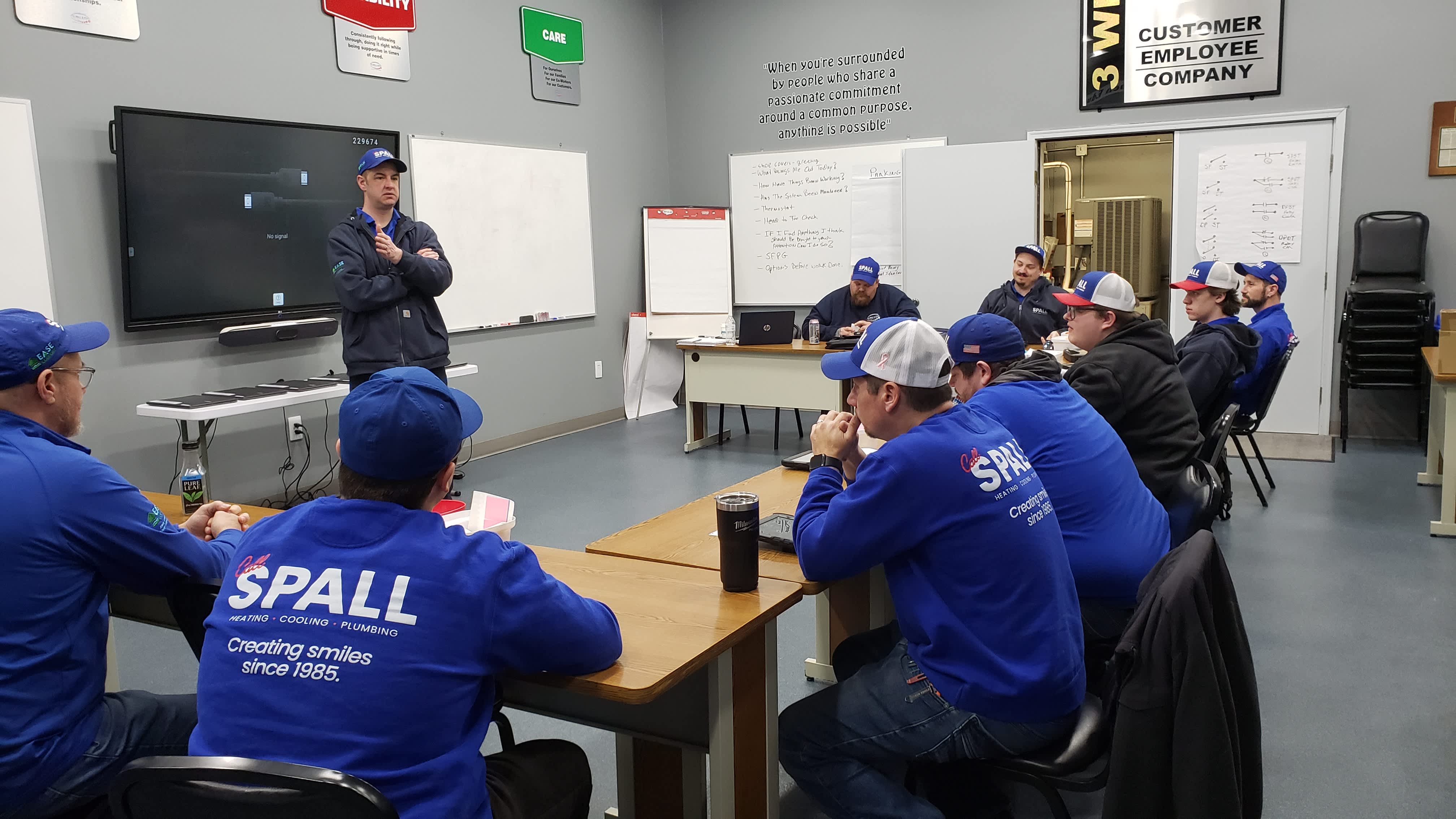 T.E. Spall & Son: Creating smiles with quality services and dedicated customer care since 1985.