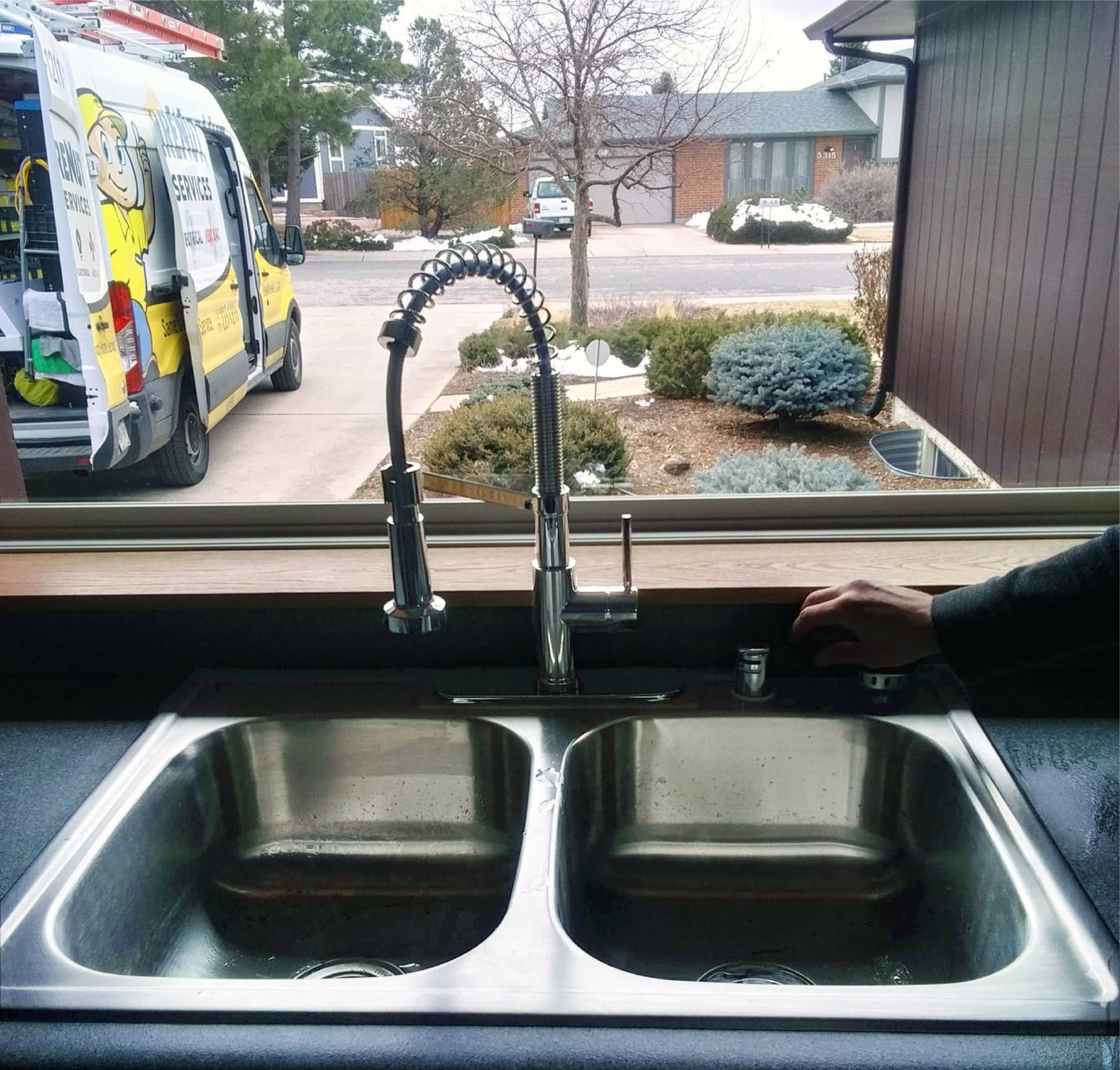 Experience seamless and efficient home services with WireNut Home Services, right at your doorstep!