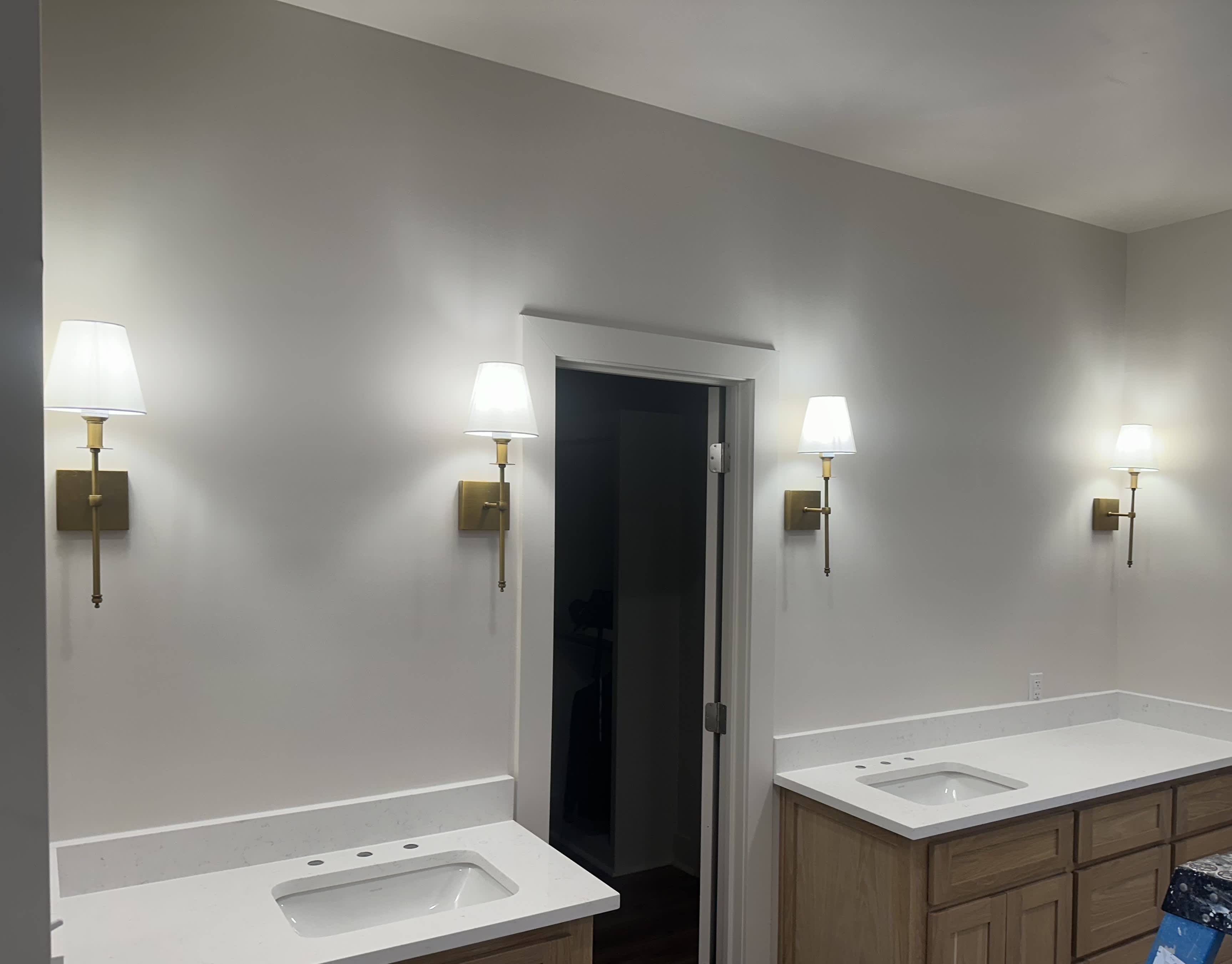 Elevate your home's elegance with expertly installed fixtures by A Team Home Services.