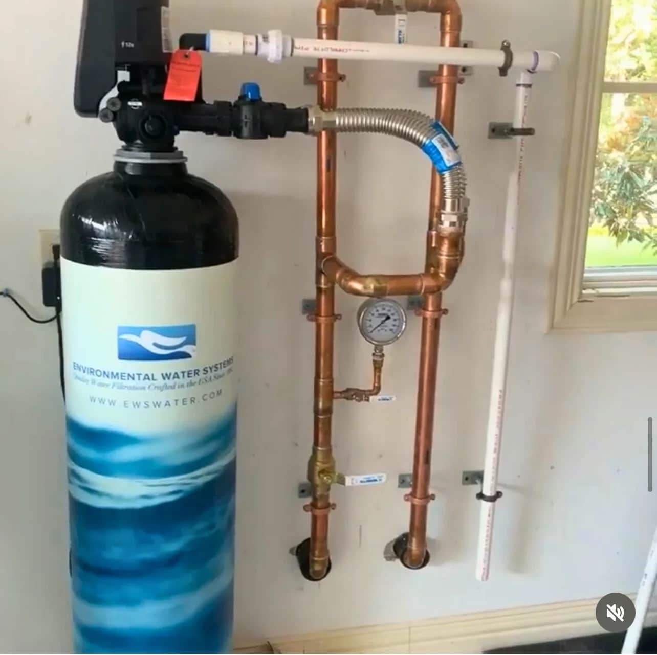 Rise Plumbing Systems installed a clean, durable water filtration setup with accessible controls for reliable performance and peace of mind.
