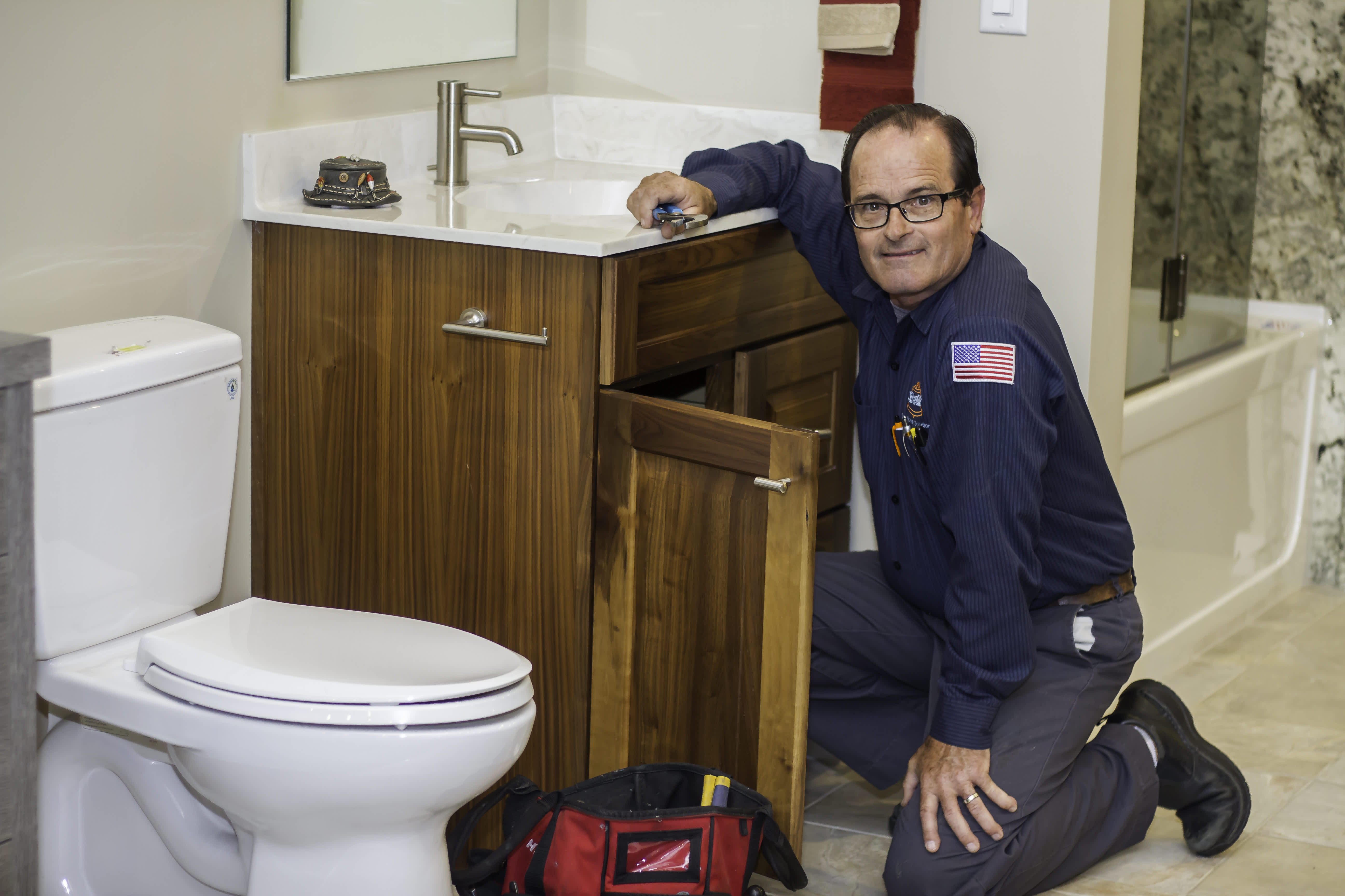 Trust Bell Plumbing for all your plumbing needs—quality service with a smile in every home.