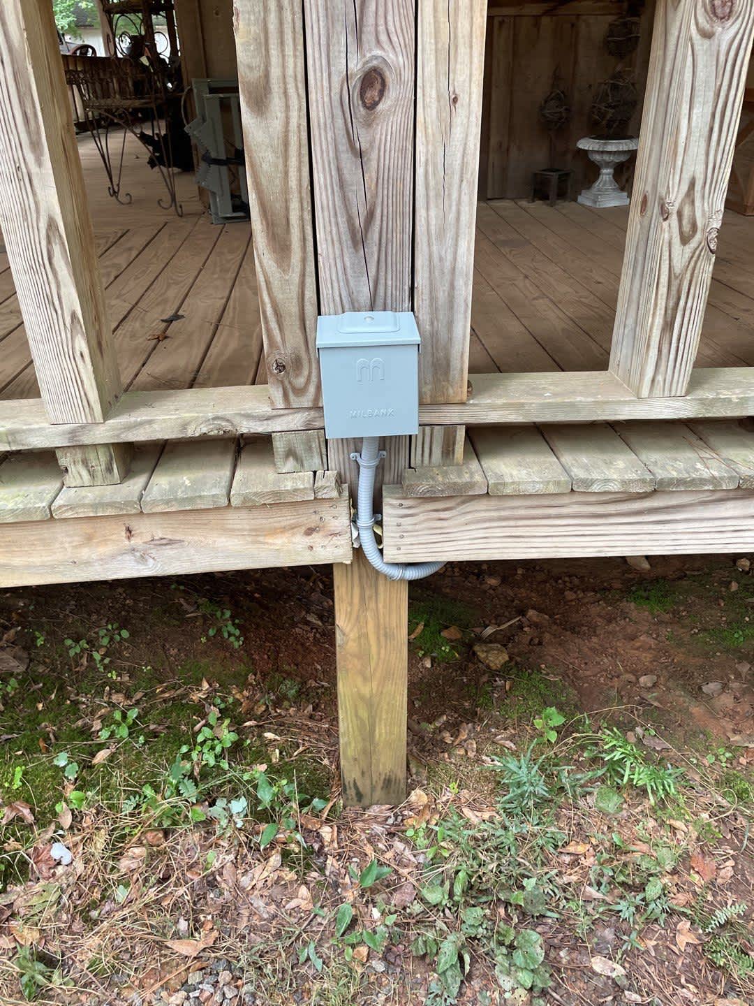 C&T Electric LLC provides reliable outdoor electrical installations with neat conduit routing and attention to safe, finished results.