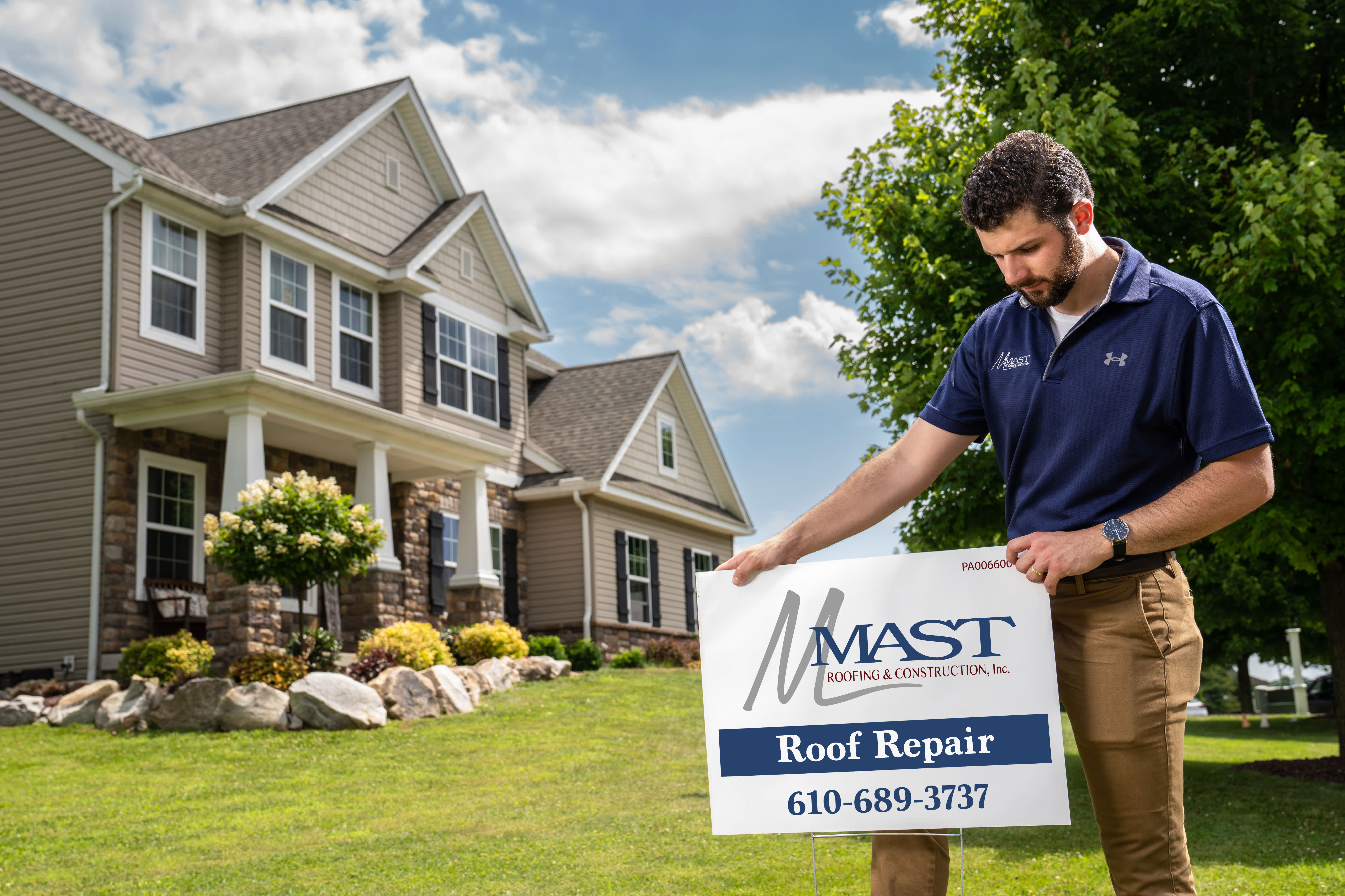 Trust Mast Roofing & Construction for reliable and professional roof repair services. Call us today!
