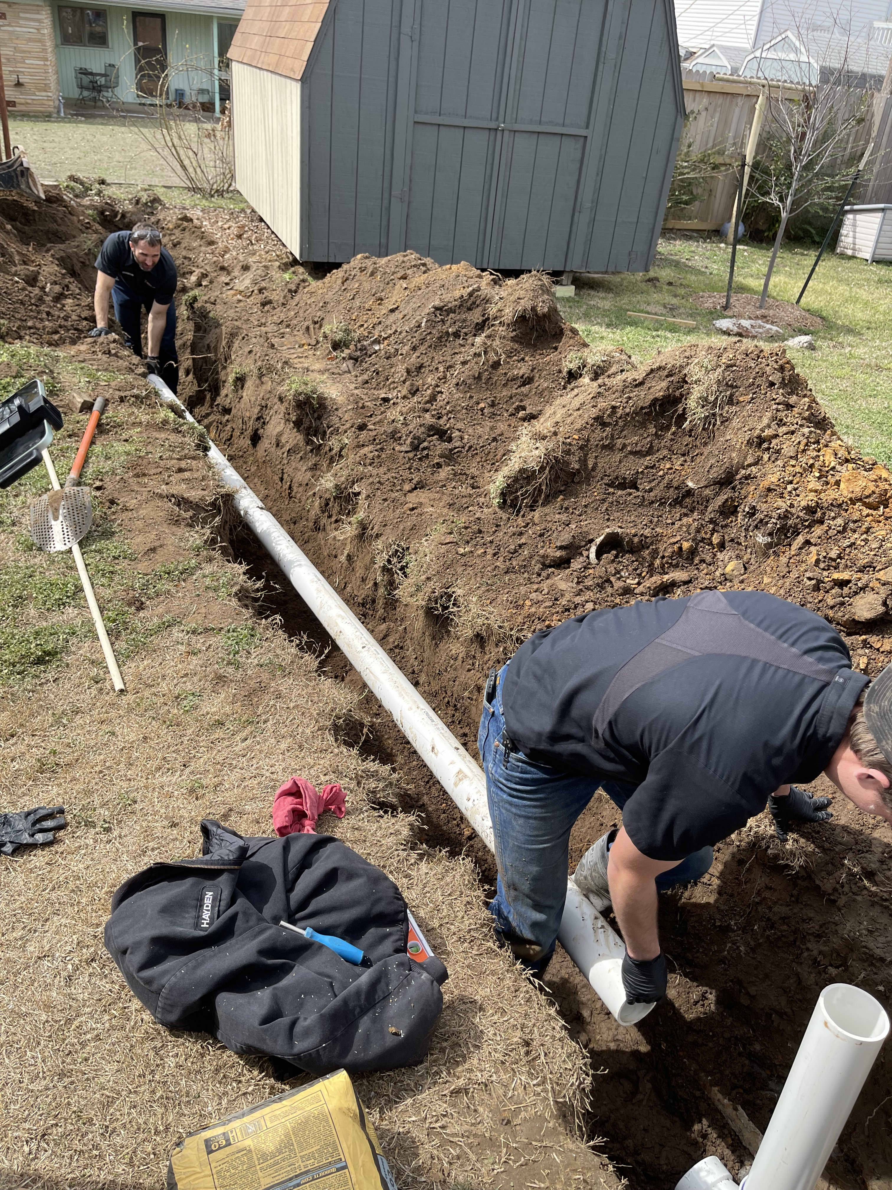 Spot On Plumbing of Tulsa delivers expert outdoor plumbing solutions with precision and care.