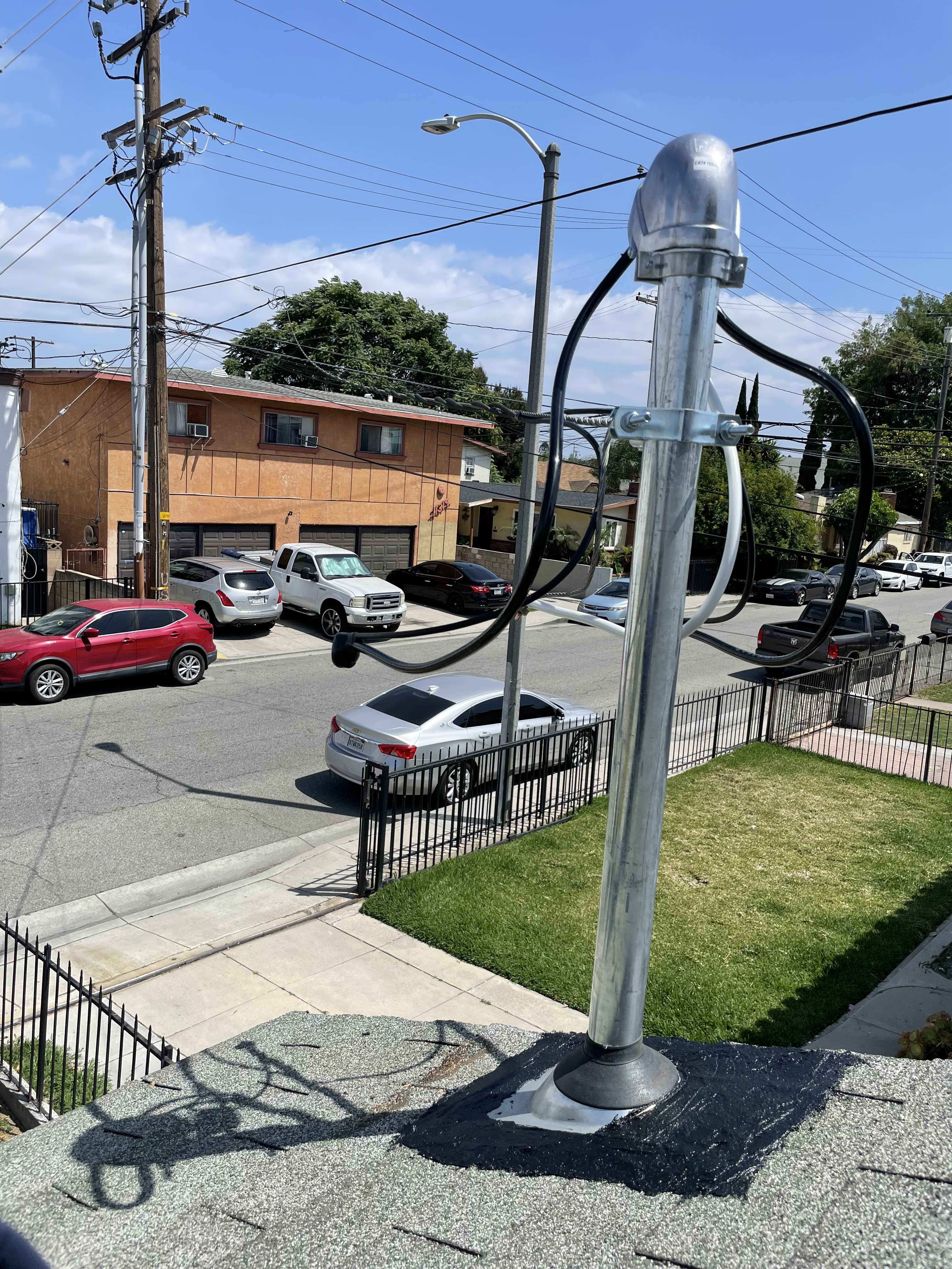 Powell Electric shows reliable rooftop installations with neat conduit work and secure sealing to protect your home and service.
