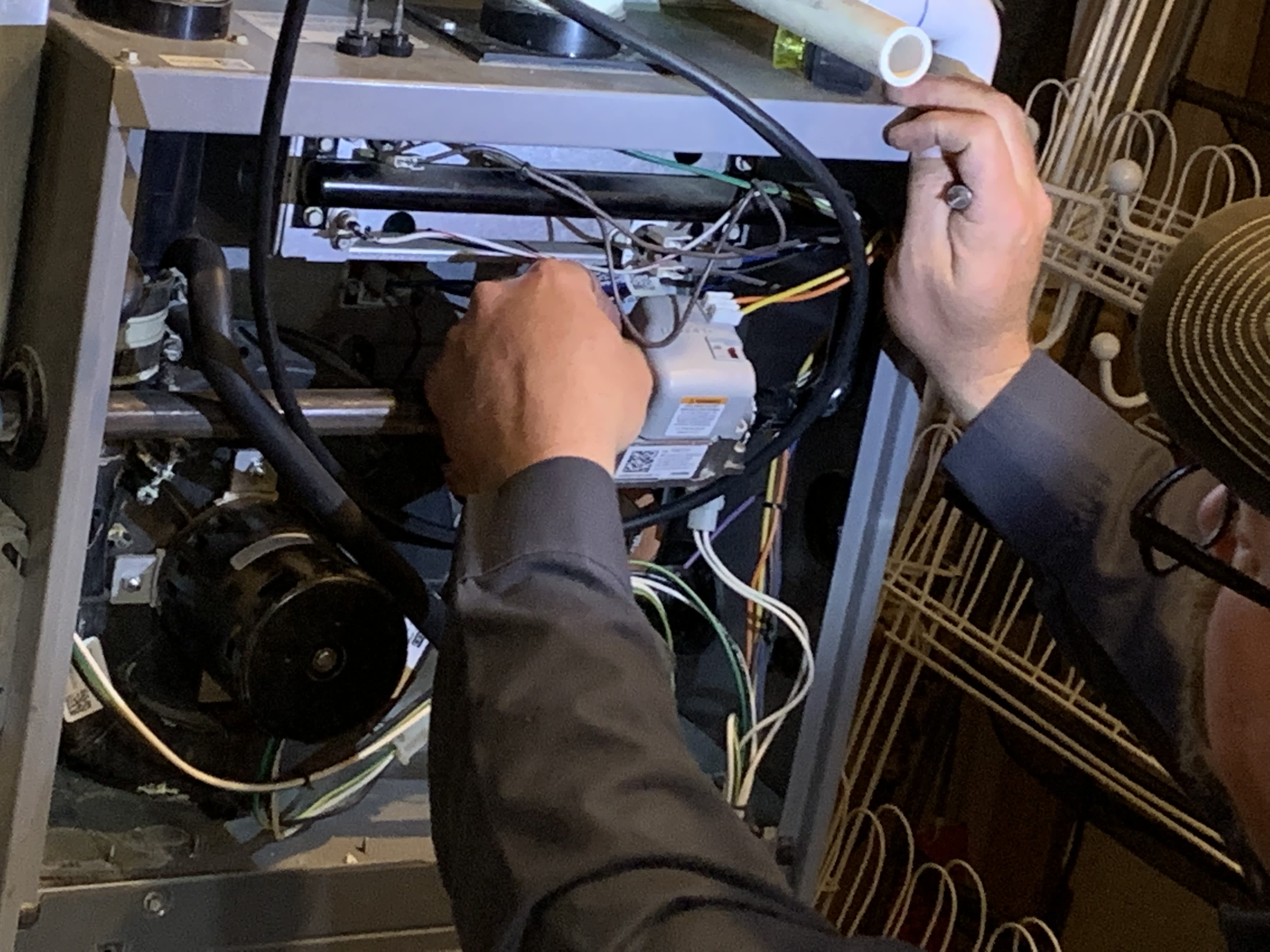 Origin Plumbing Heating Cooling Electrical provides meticulous HVAC services, ensuring top-quality and professional solutions for your home.