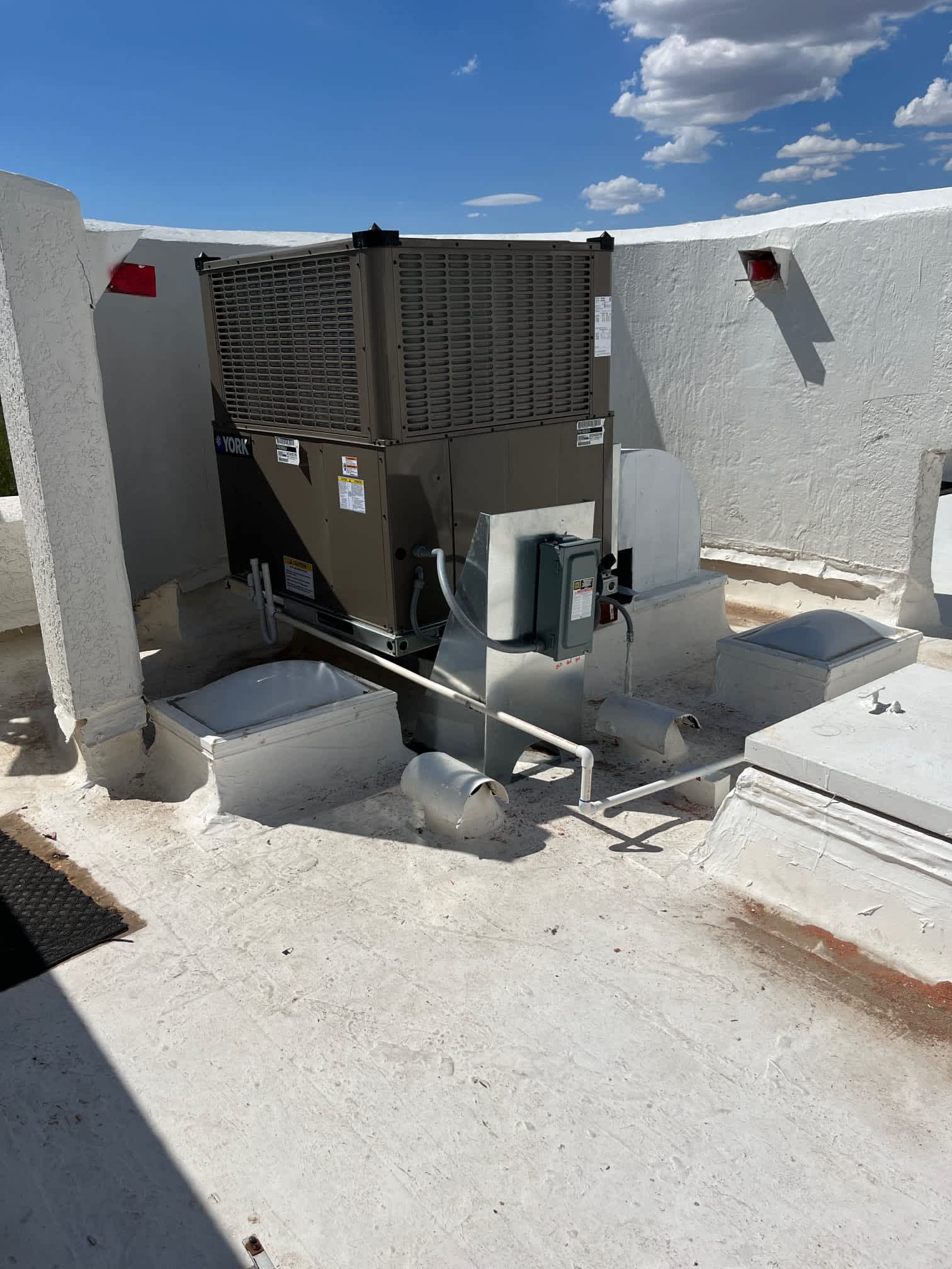 Experience top-notch HVAC services with Russett Southwest Corporation under any sky.