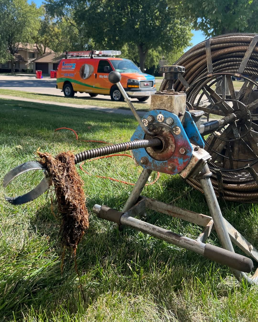 Lanz Plumbing, Heating & Cooling: Expert drain cleaning services you can rely on.