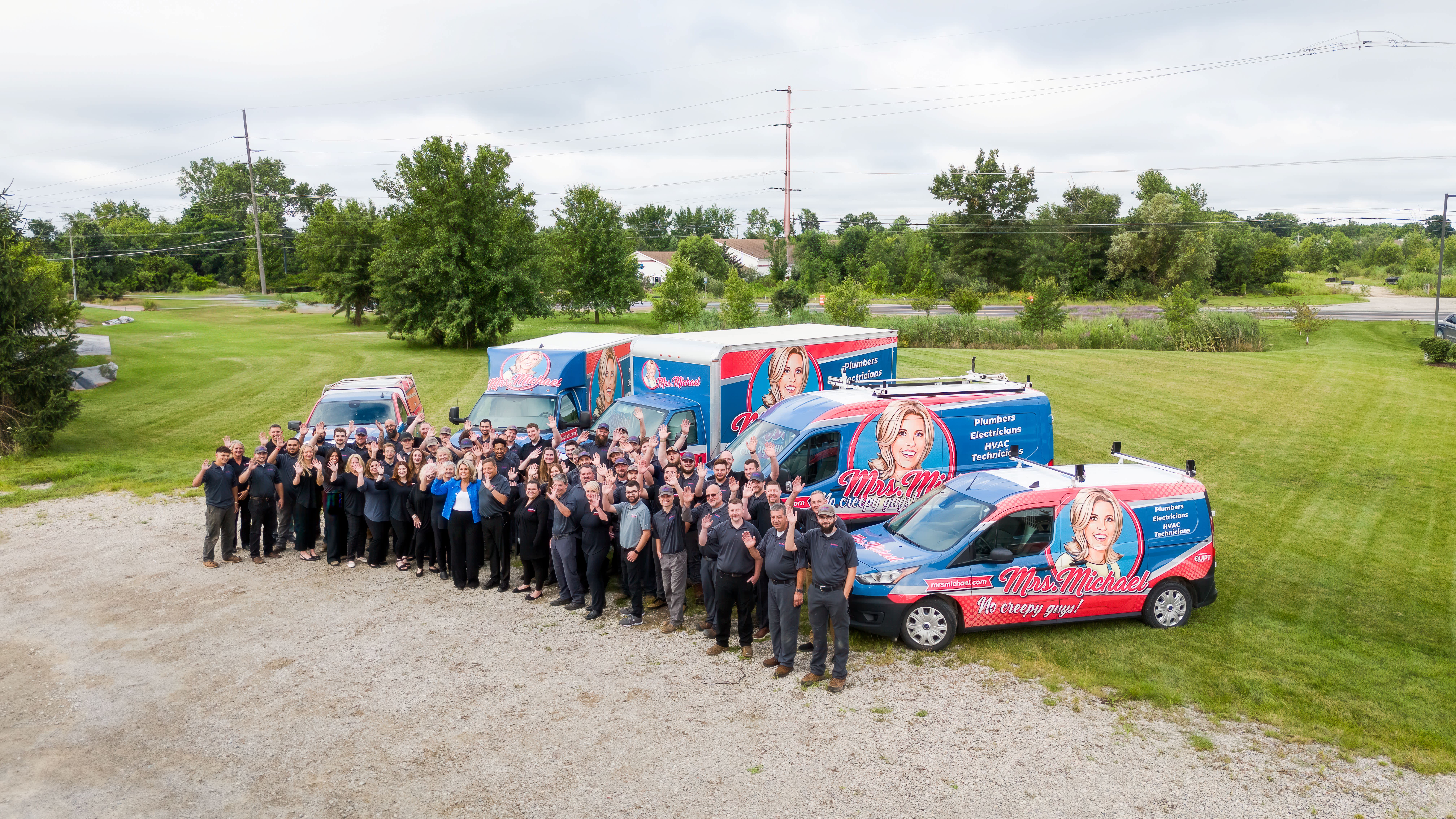 Experience unparalleled service with Mrs. Michael Plumbers, Electricians, and HVAC Technicians—your reliable team for all your home service needs.