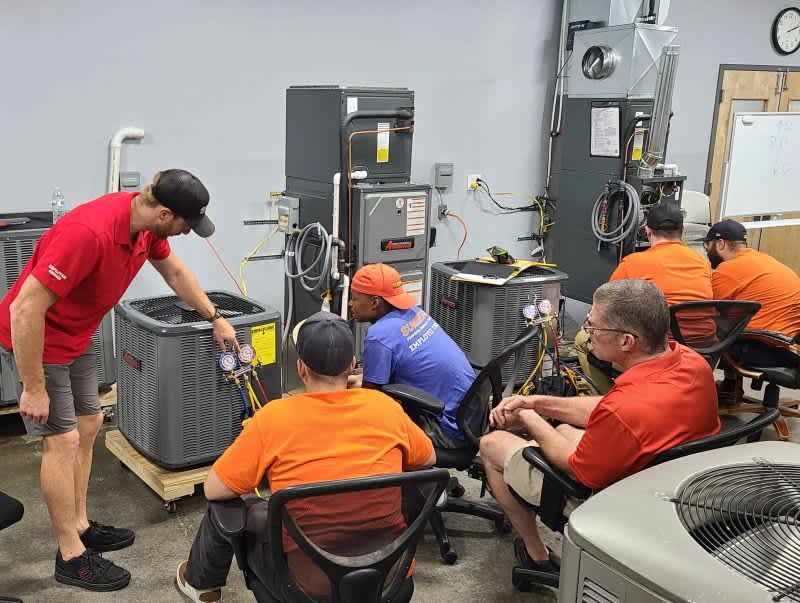 Summer's Plumbing Heating & Cooling: Ensuring top-notch HVAC services through comprehensive training and professionalism.