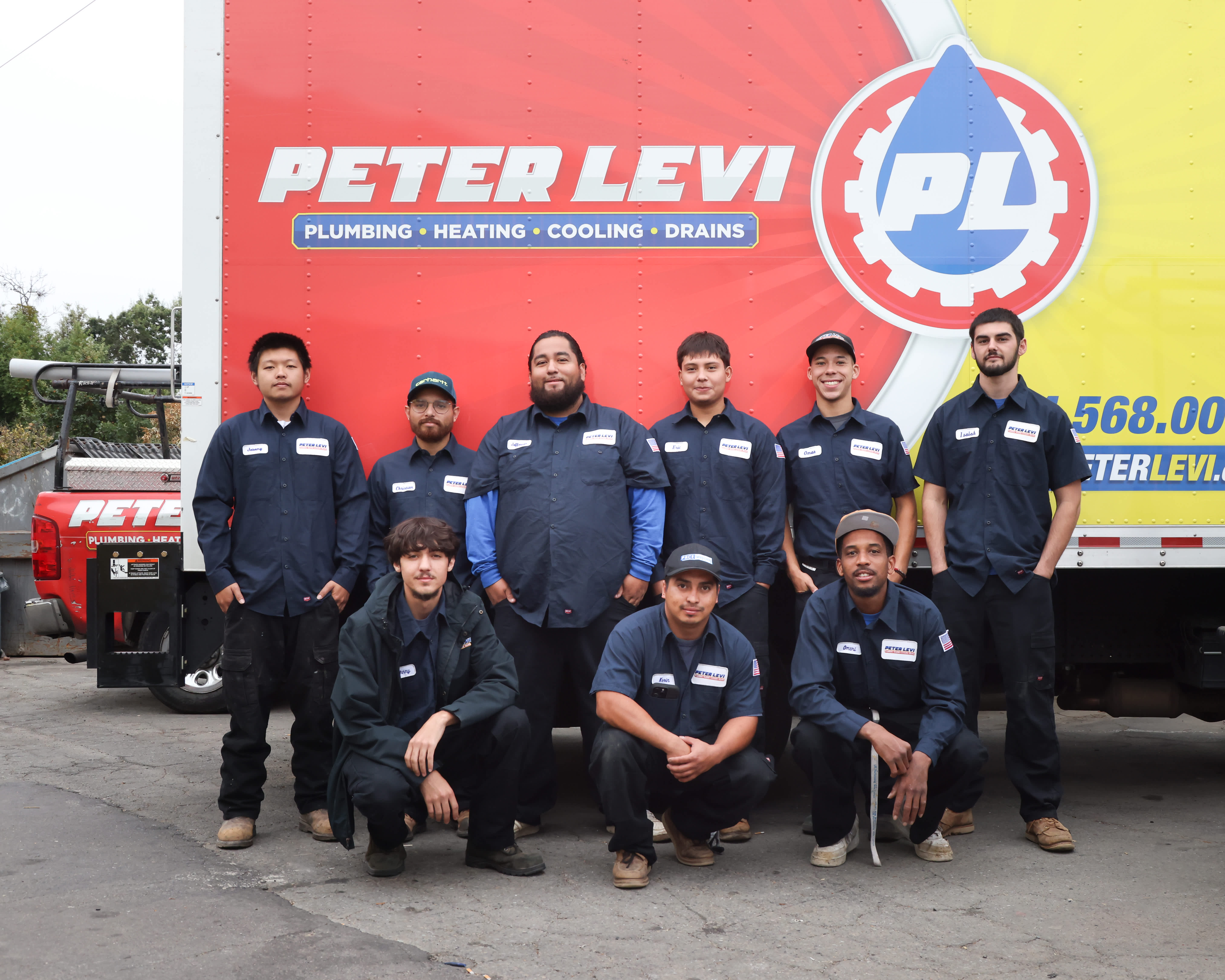Experience top-notch service with Peter Levi Plumbing, Heating, Cooling, and Drains - professionalism you can trust.